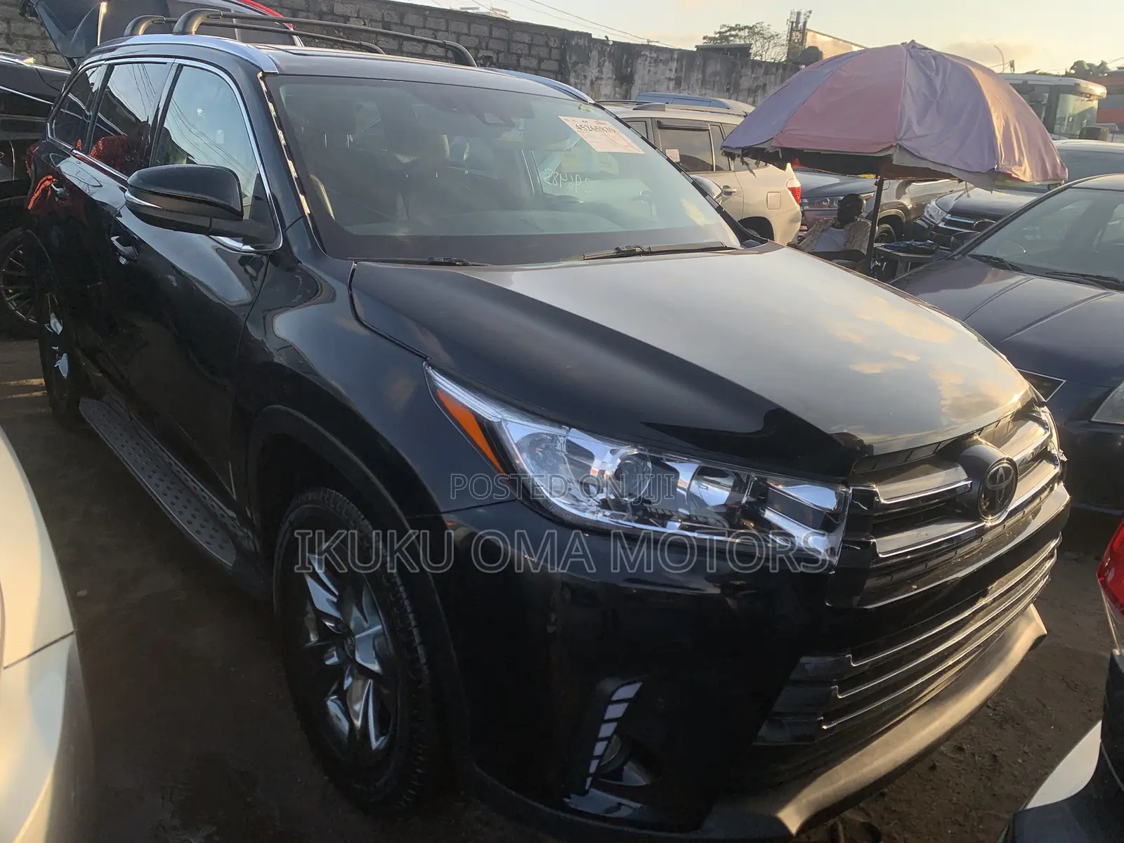 Toyota Highlander Limited Platinum 2019 Black