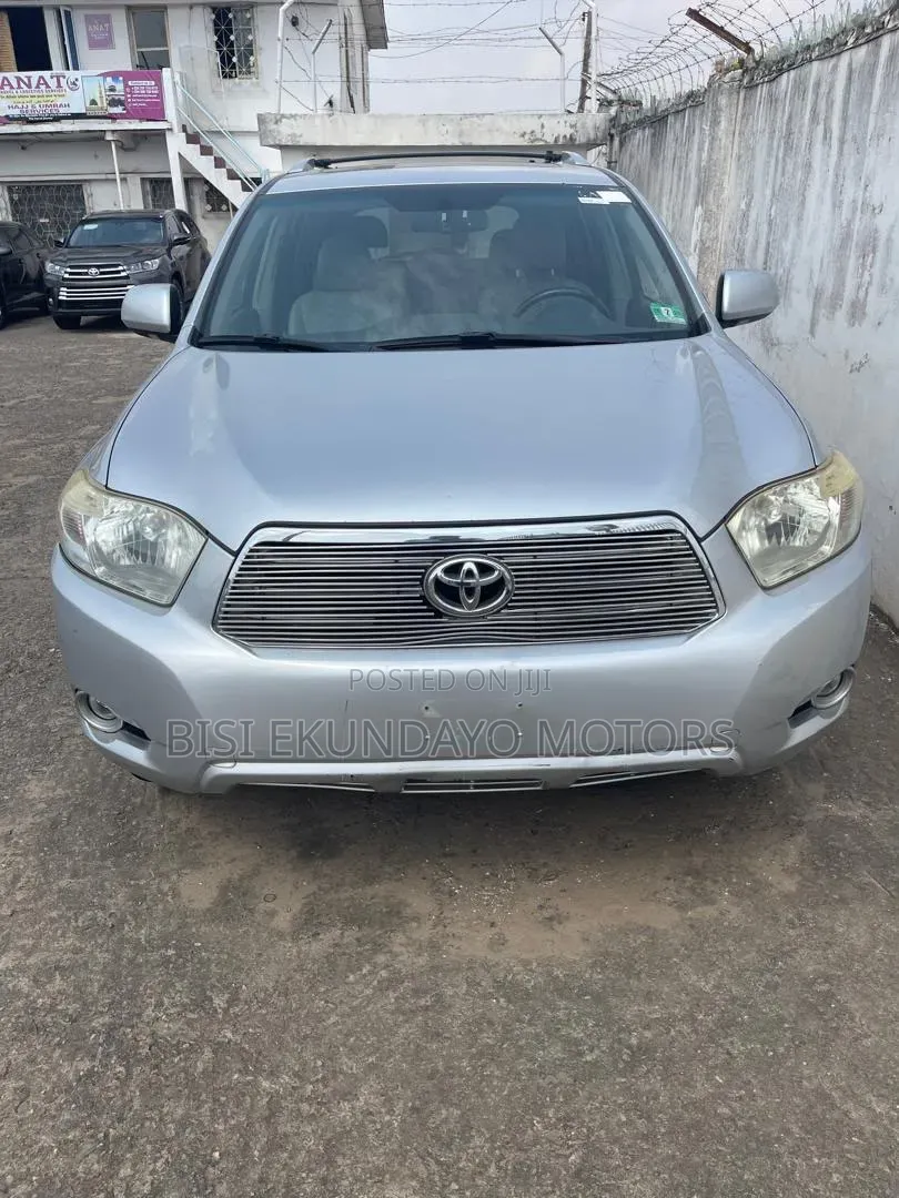 Toyota Highlander Limited 2010 Silver