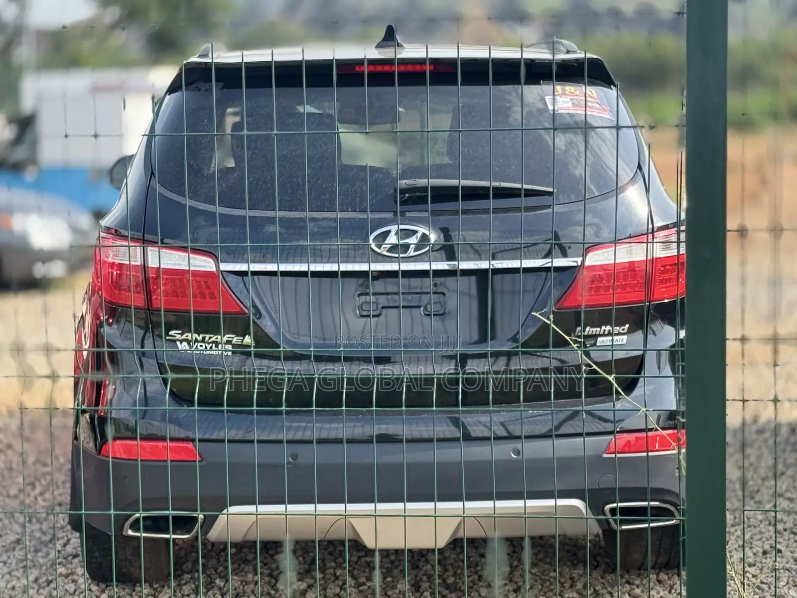 Hyundai Santa Fe Limited AWD 2016 Black