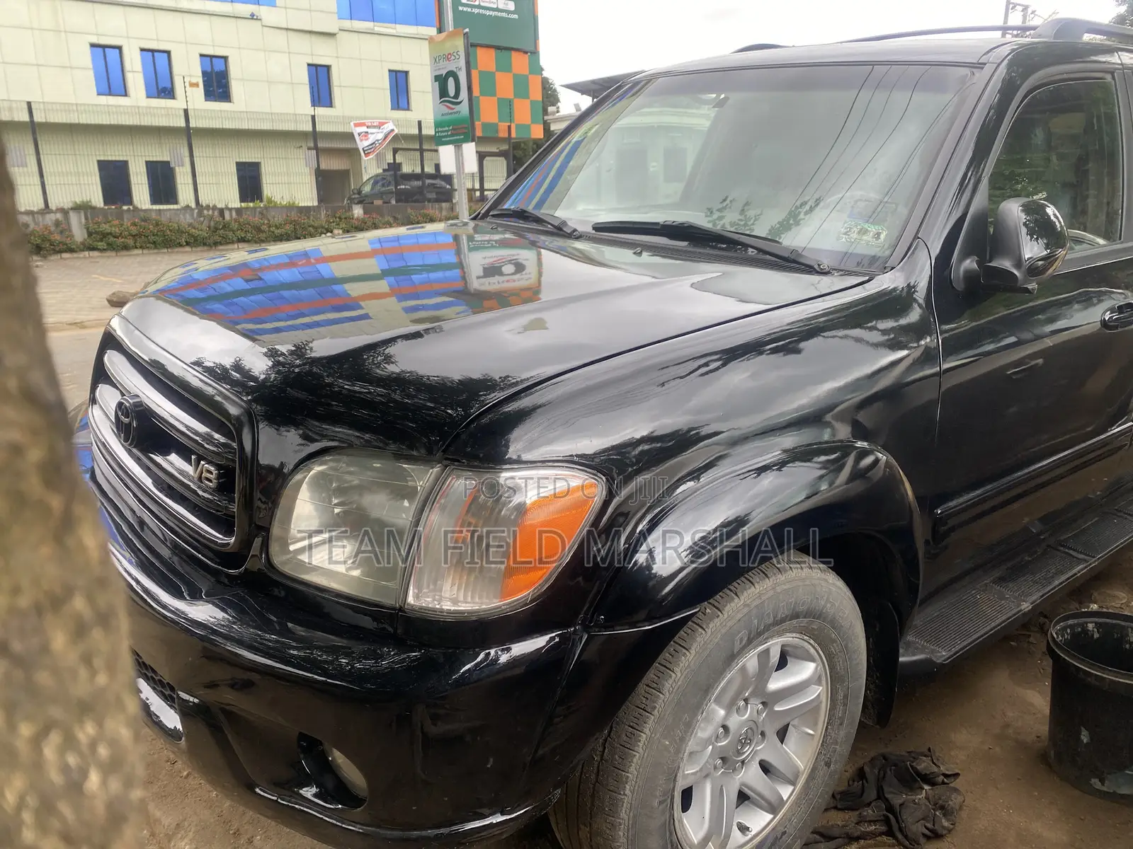 Toyota Sequoia Limited 4dr SUV (4.7L 8cyl 4A) 2003 Black