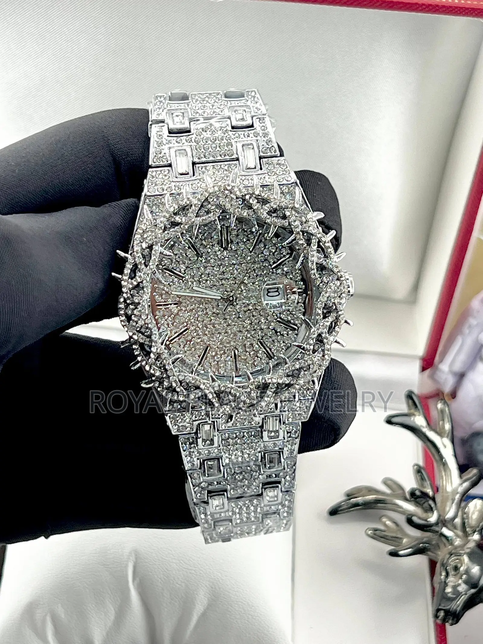 Luxury Ice Wristwatch