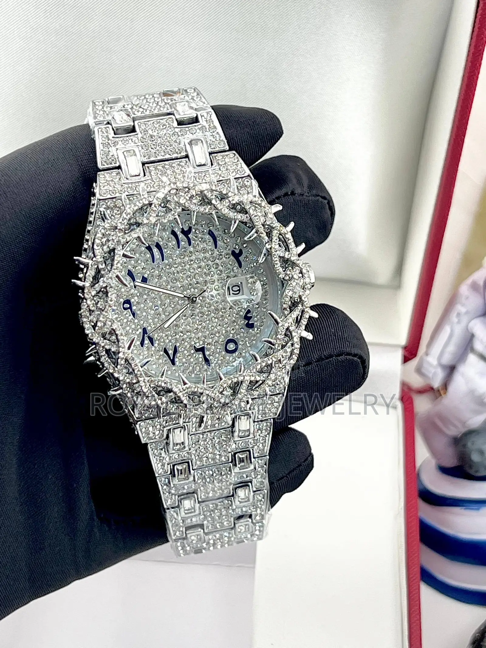 Luxury Ice Wristwatch
