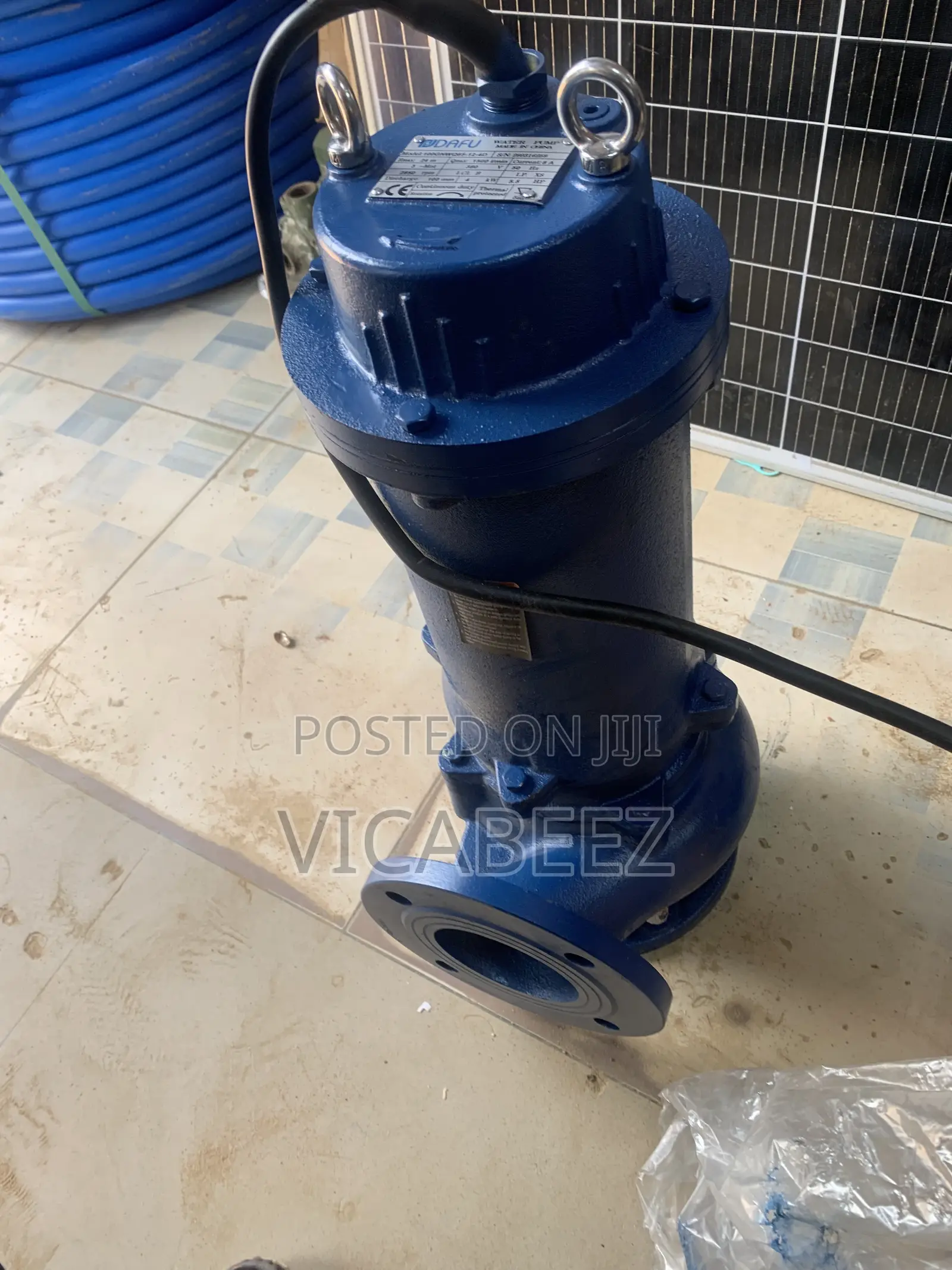 5.5hp DAFU Sewage Pump