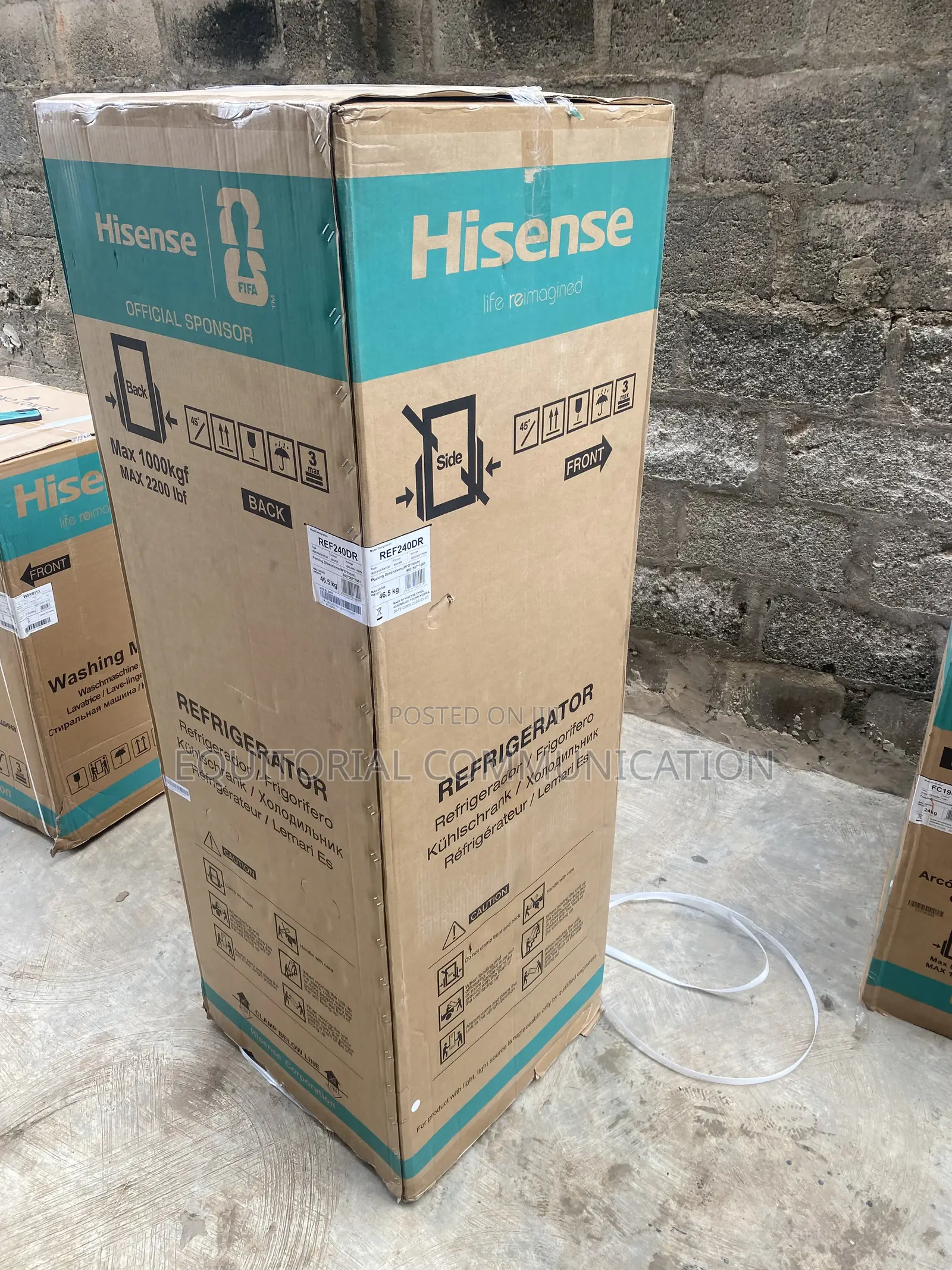 Hisense REF240DR 240L Top Freezer Refrigerator