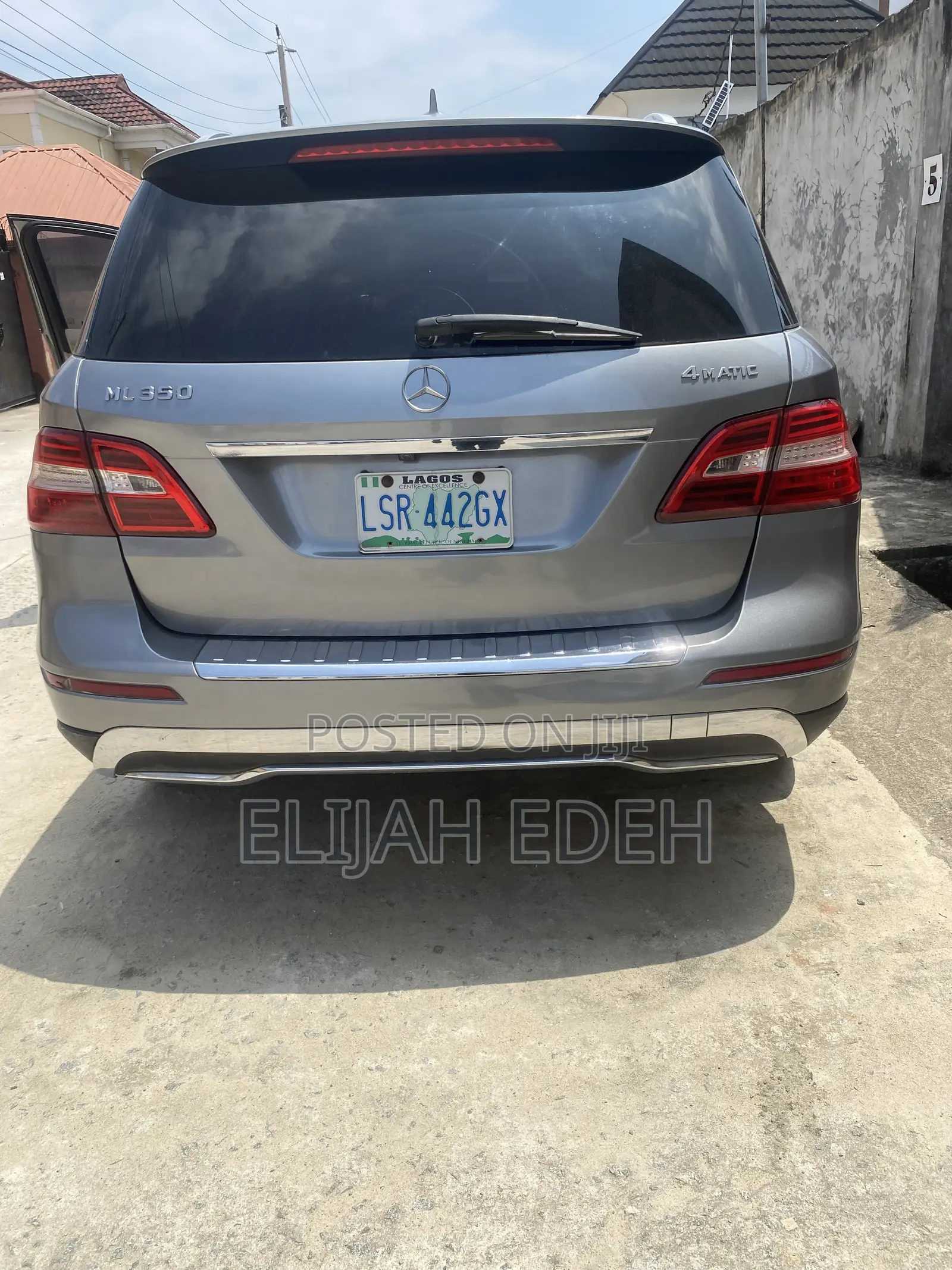 Mercedes-Benz M Class ML 350 4Matic 2013 Gray