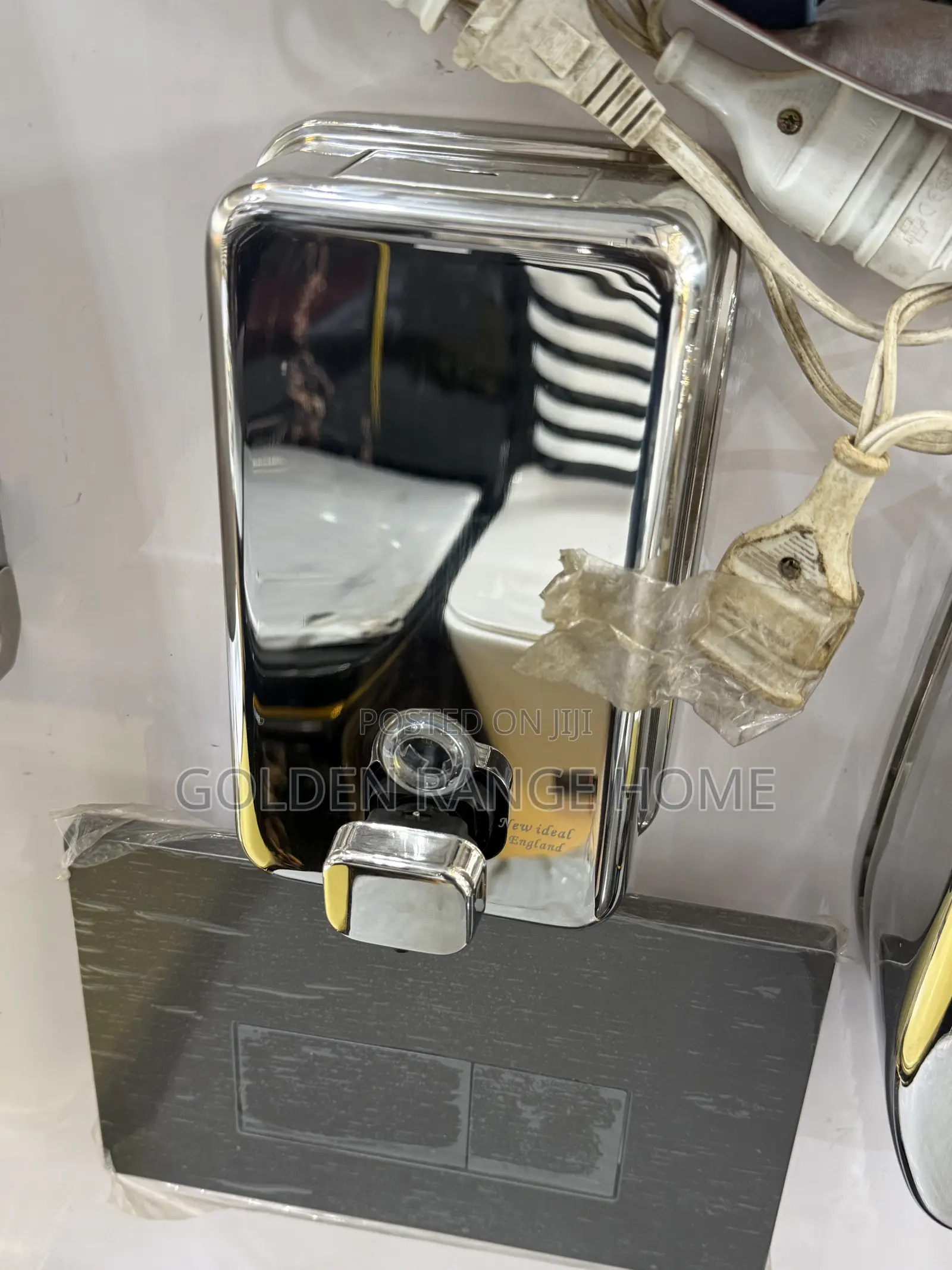 Stainless Steel Manual Soap Dispenser