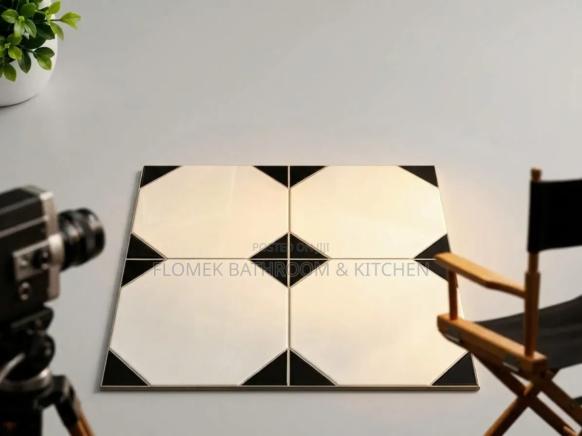 Glitter White Spanish Tiles