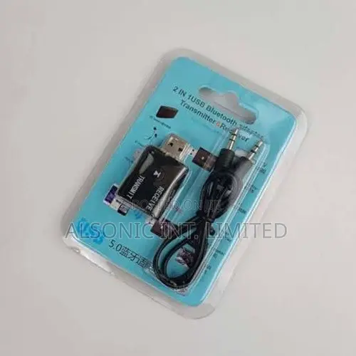USB 2 in 1 Audio Receiver Transmitter, Bluetooth 5.0 Receiver TraNSMIT