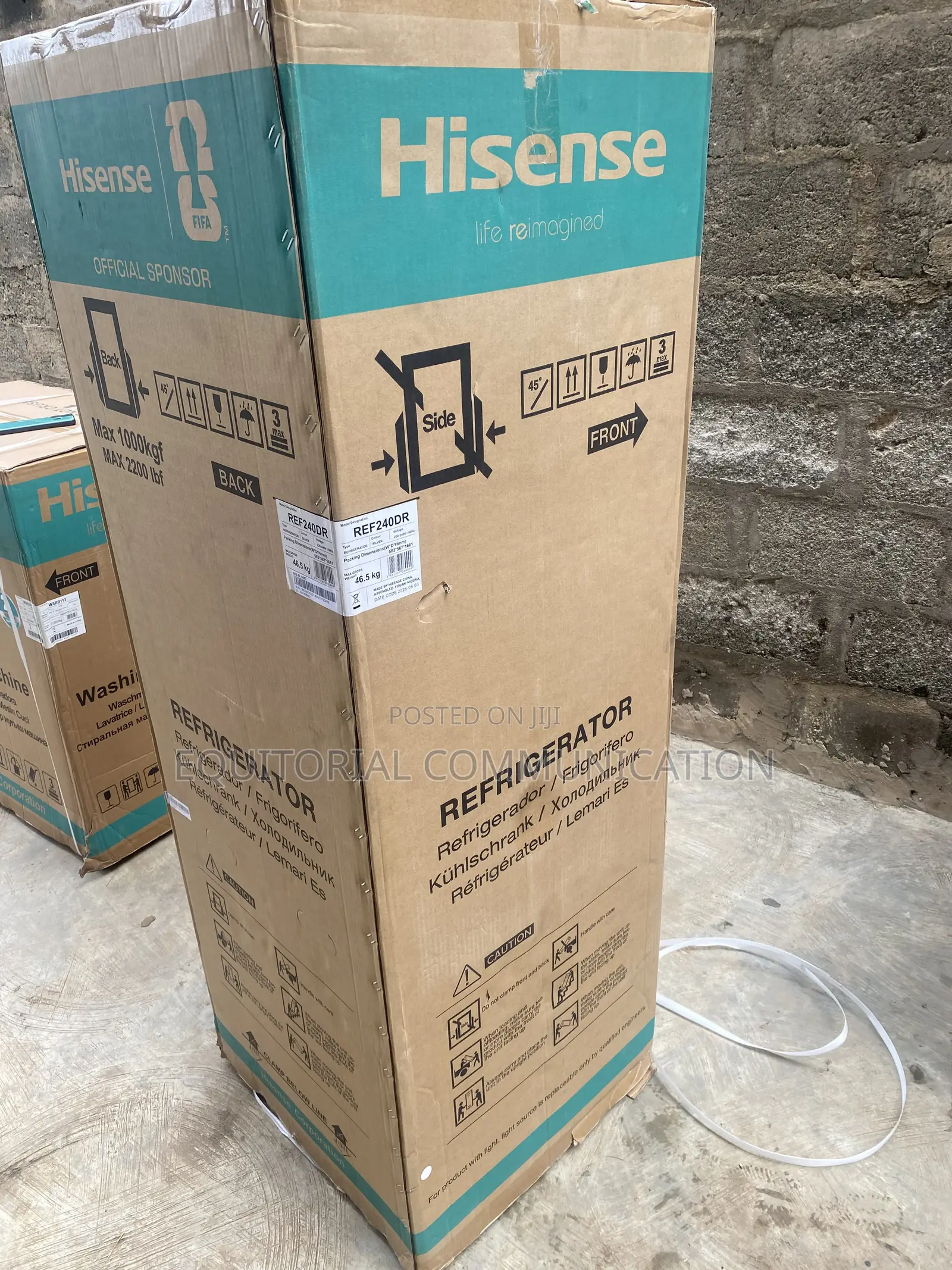 Hisense 240L REF240DR Top Mount Freezer Fridge