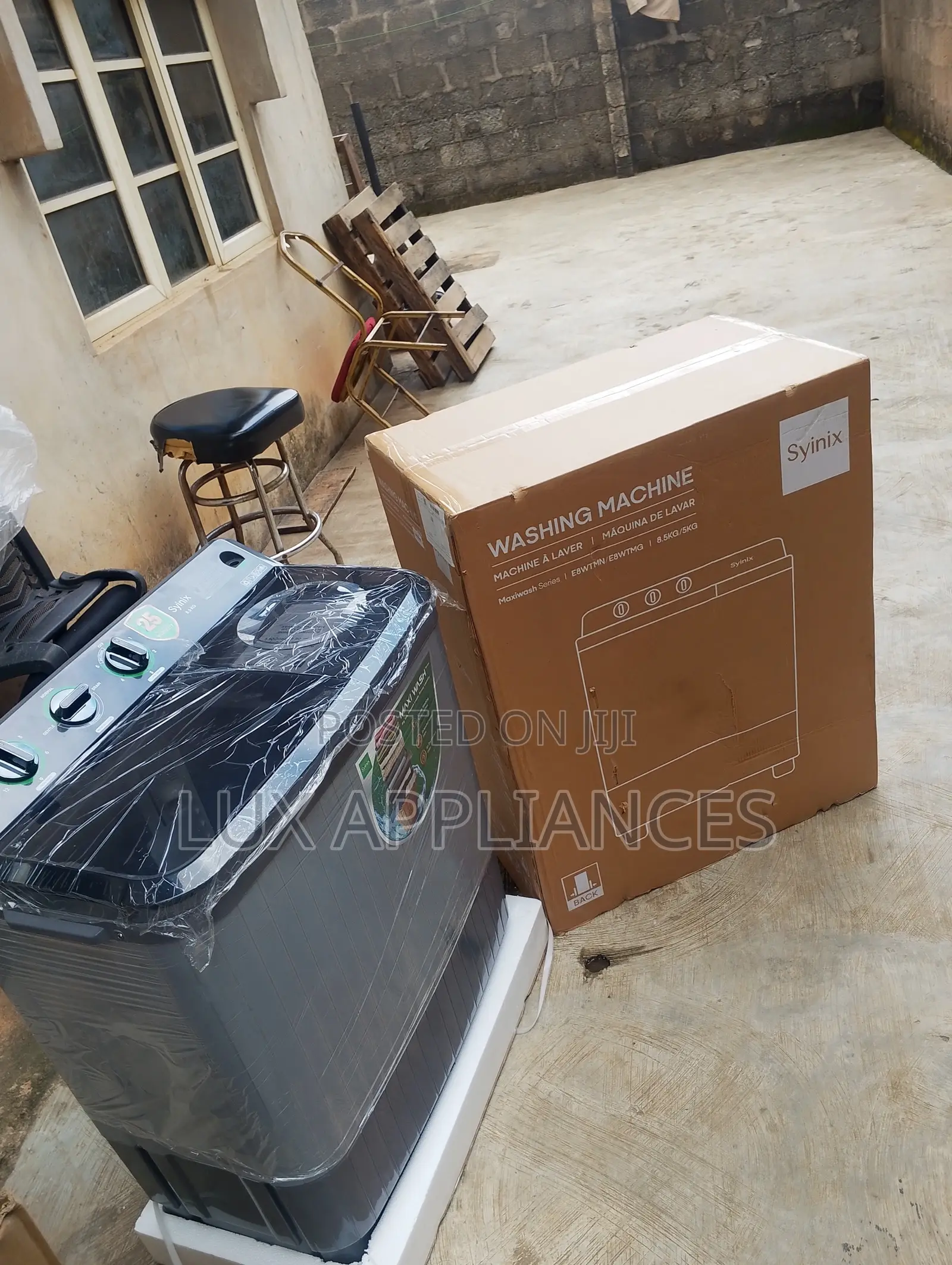 Syinix 8.5kg Twin Tub Washing Machine for Nigerian Homes