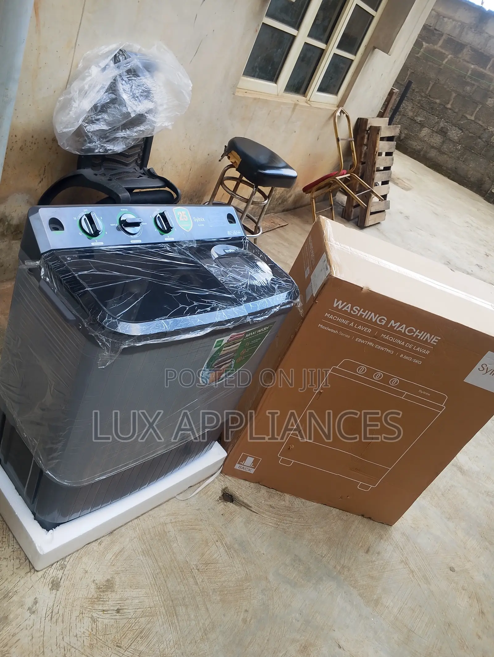 Syinix 8.5kg Twin Tub Washing Machine for Nigerian Homes