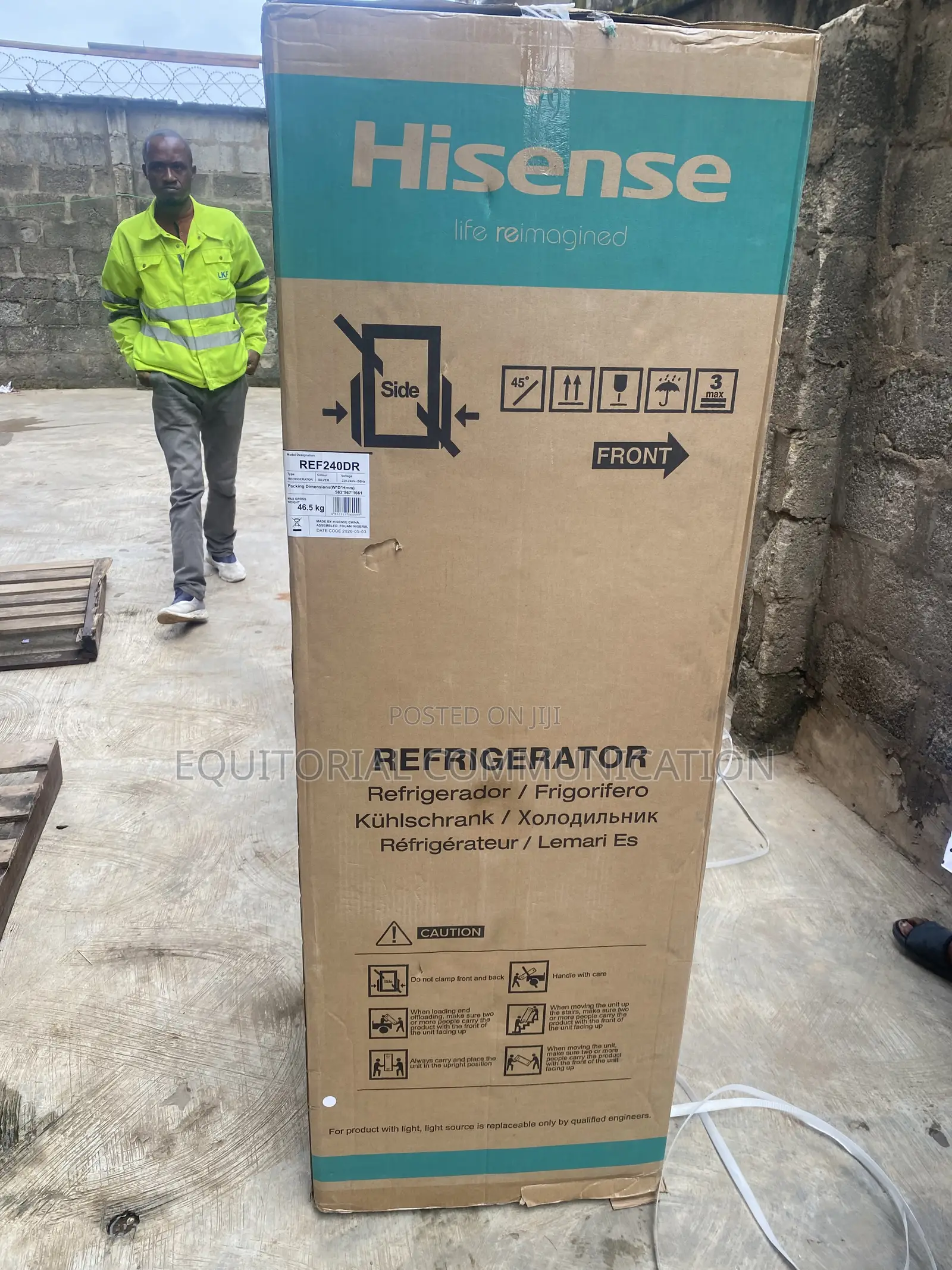 Hisense REF240DR 240L Double Door Top Freezer