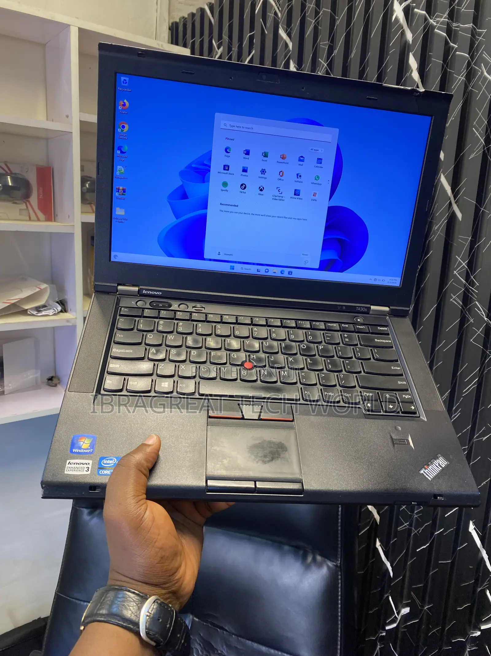 Laptop Lenovo ThinkPad T430s 8GB Intel Core i5 HDD 500GB