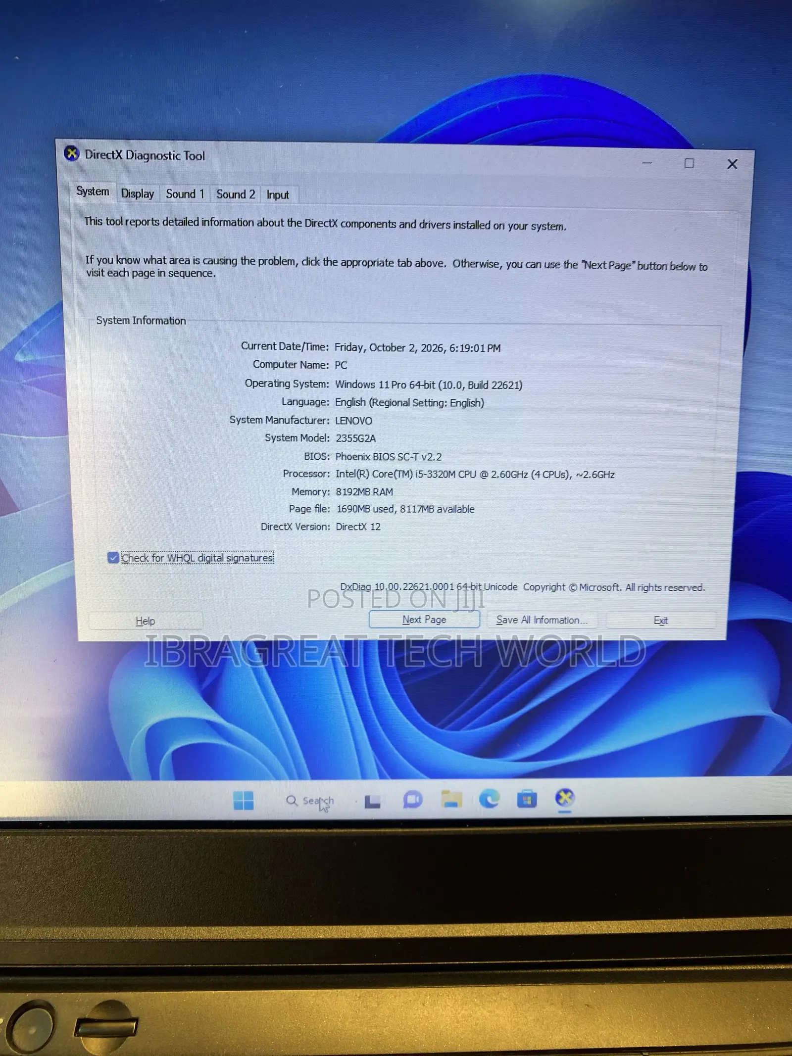 Laptop Lenovo ThinkPad T430s 8GB Intel Core i5 HDD 500GB