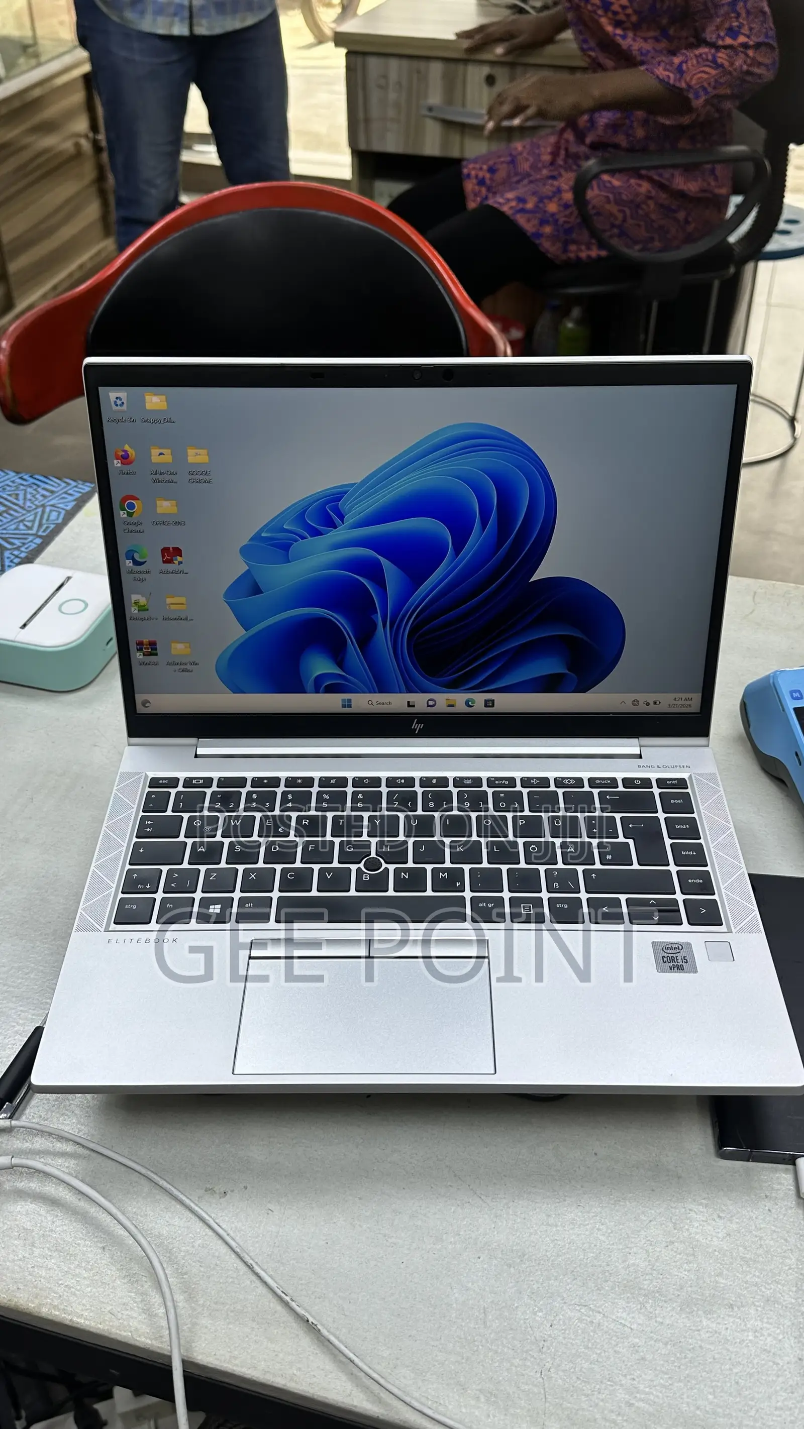 Laptop HP EliteBook 840 G7 8GB Intel Core i5 SSD 256GB