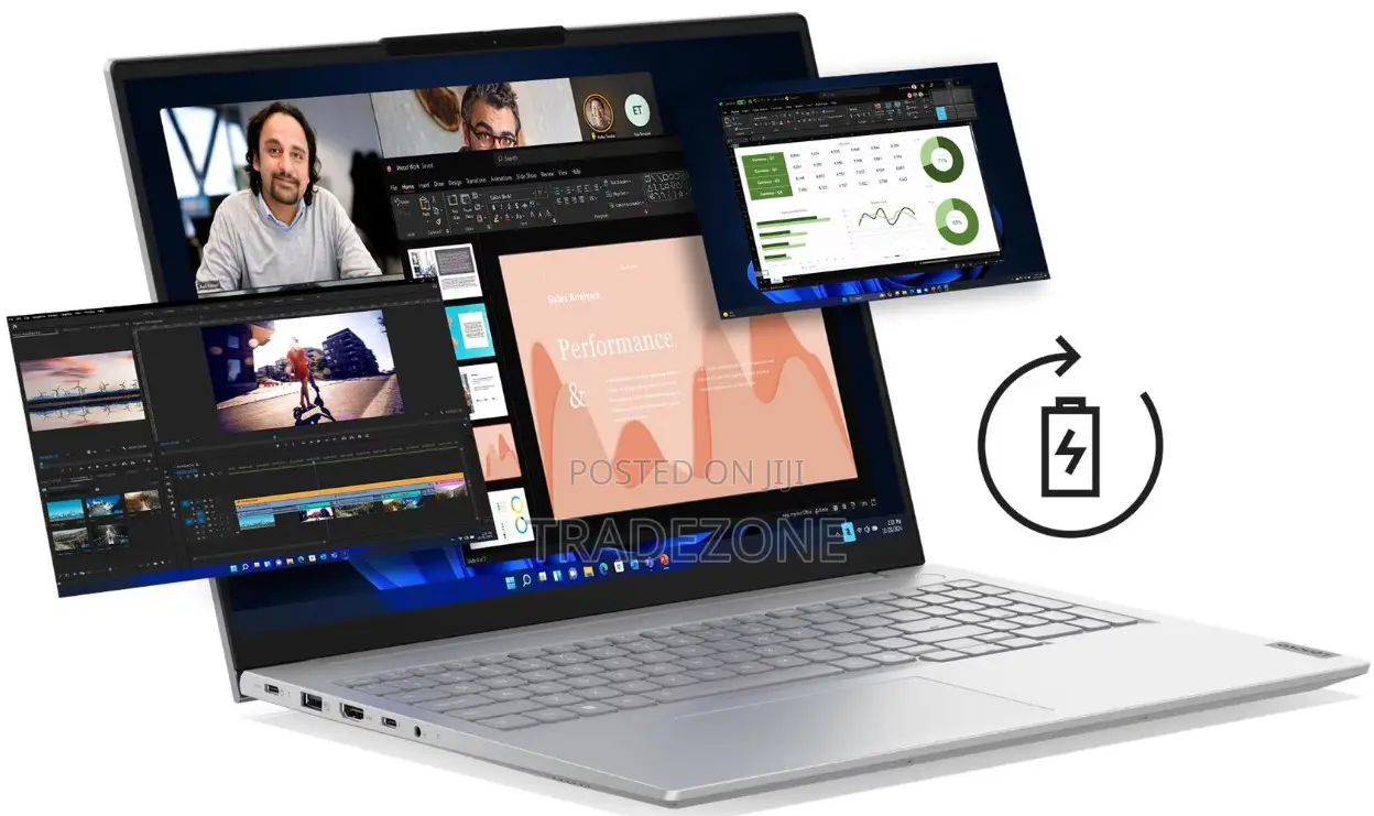 New Laptop Lenovo 16GB Intel Core Ultra 5 SSD 512GB