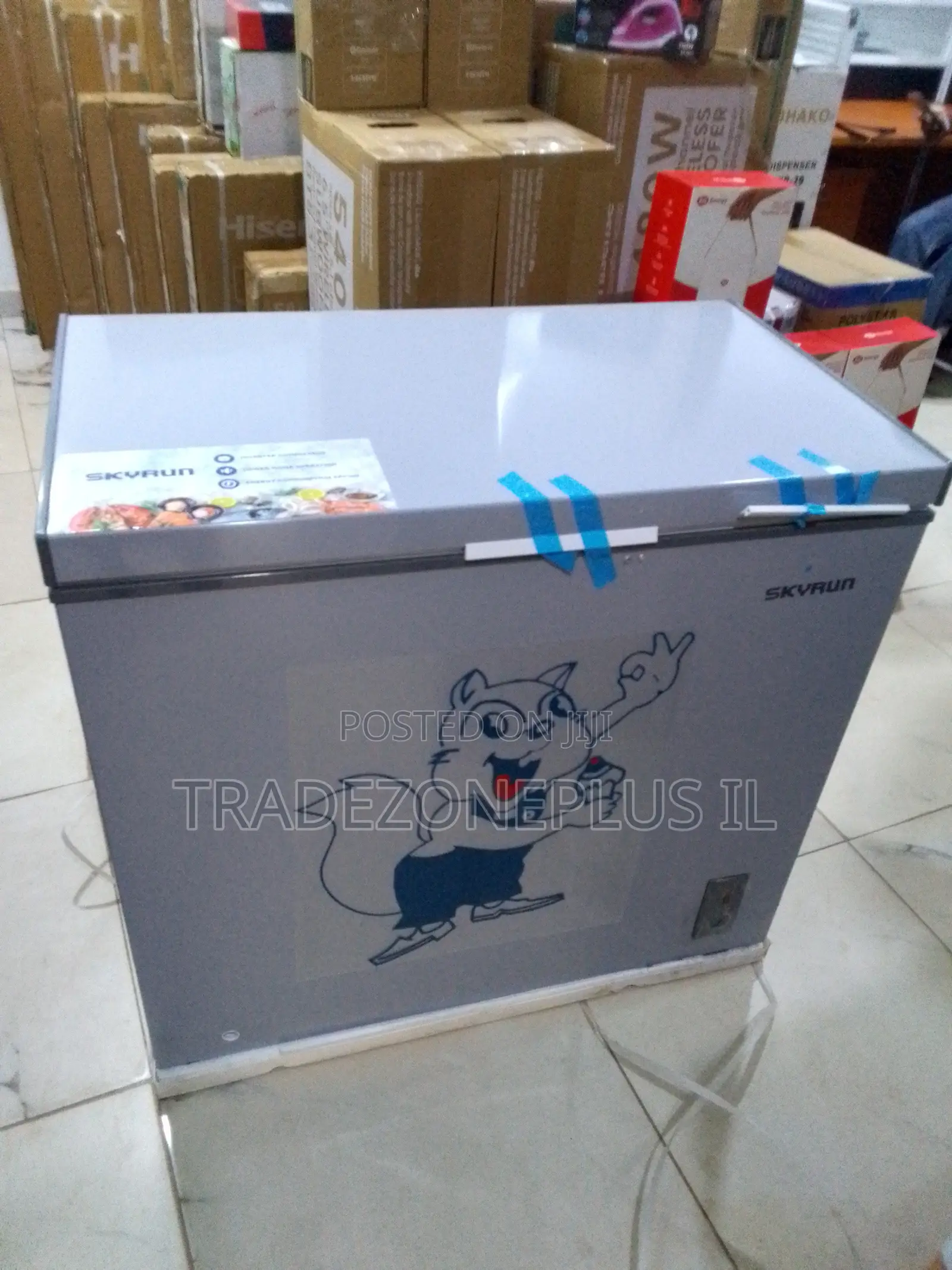 SkyRun 250L Deep Freezer for Business
