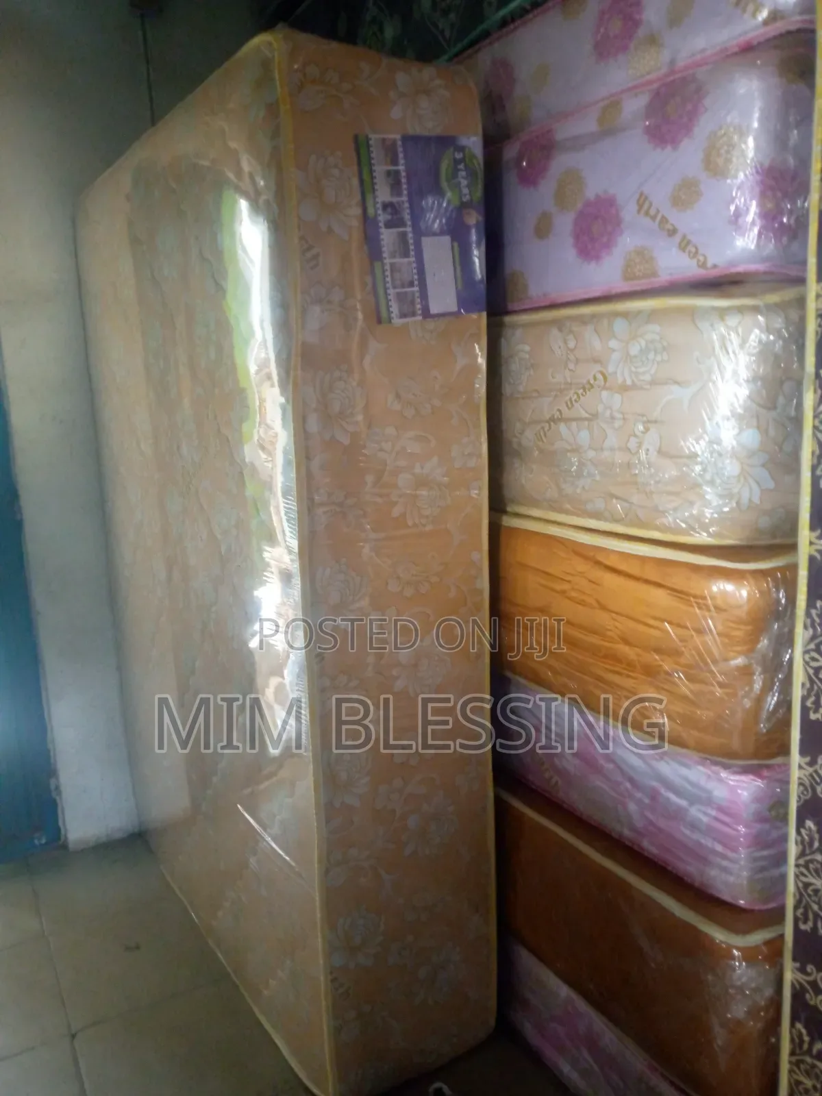 4 and Half by 14 Inches Semi Orthopedic Mattress