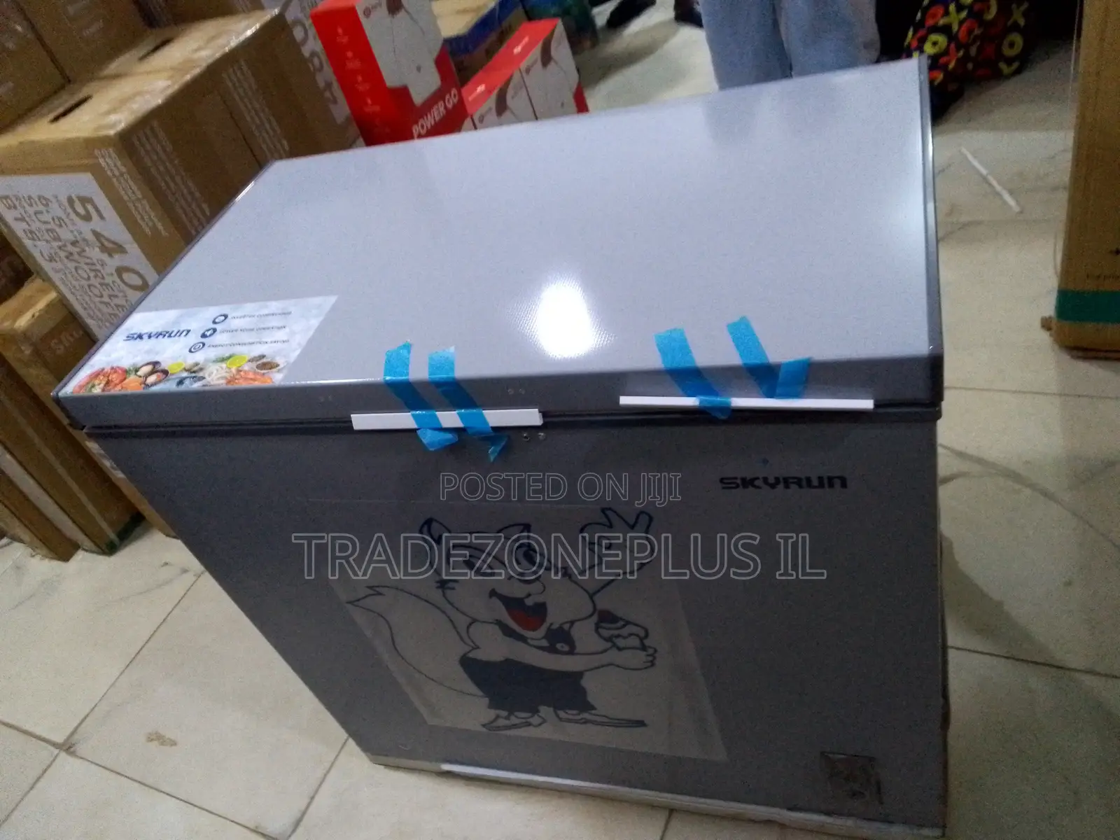 250 Litres SkyRun Inverter Chest Freezer