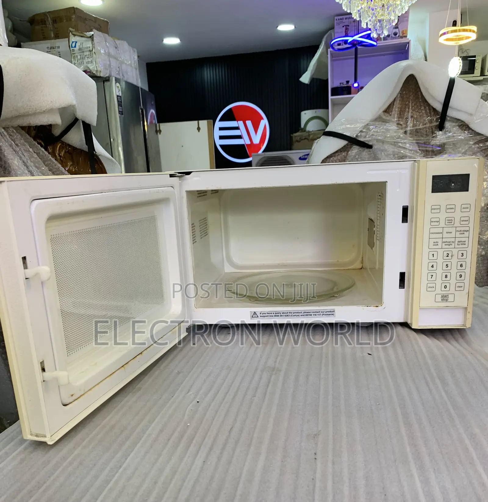 Digital Countertop Solo Microwave Oven