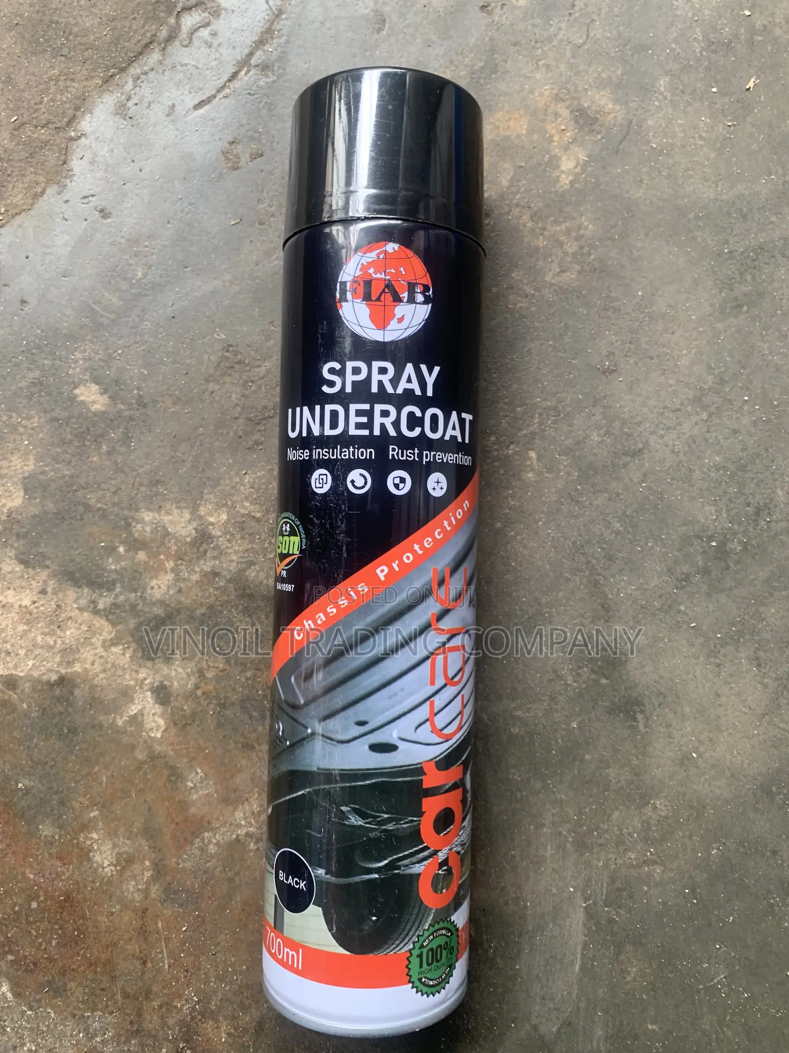 UAB Spray Undercoat - Noise Insulation + Rust Prevention -