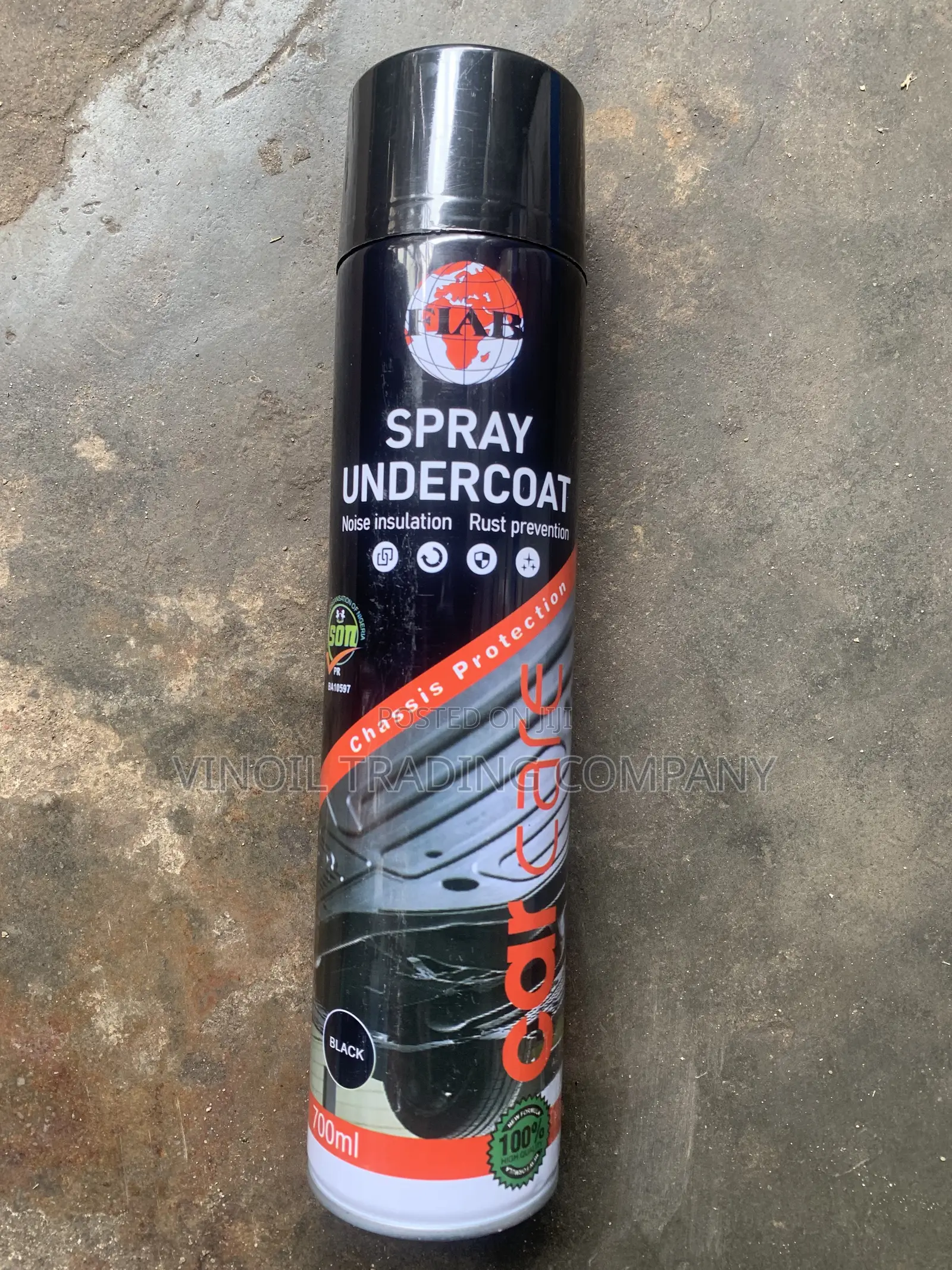 UAB Spray Undercoat - Noise Insulation + Rust Prevention -