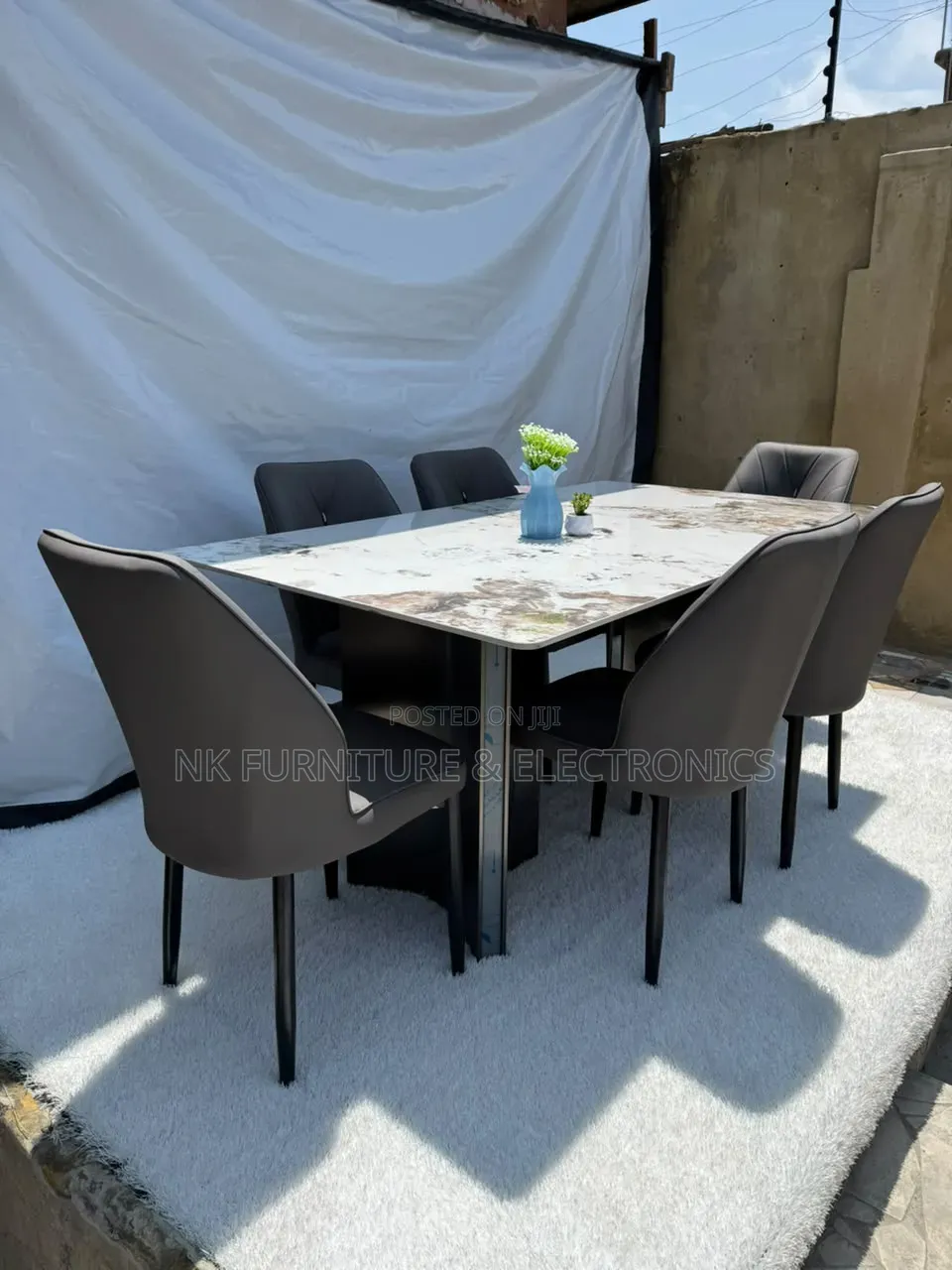 High Quality Marble Top Dining Table by 6seaters