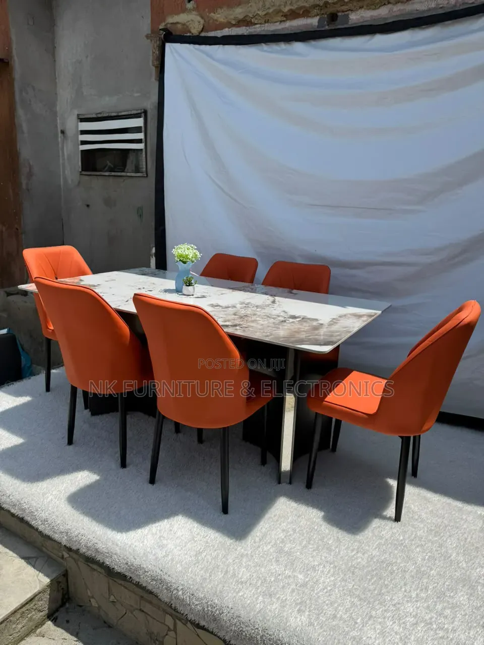 High Quality Marble Top Dining Table by 6seaters