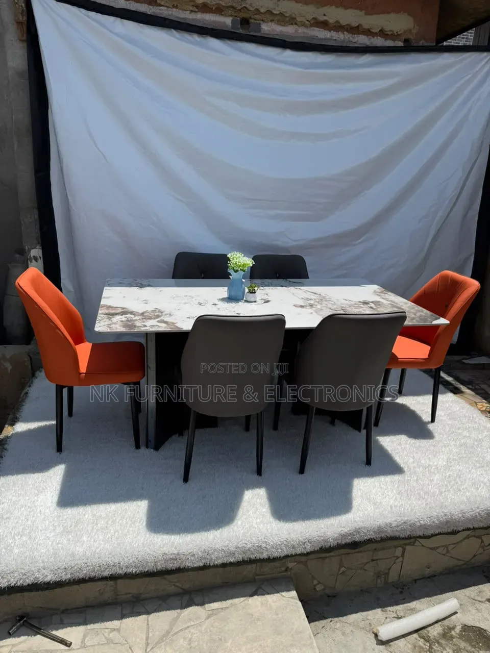 High Quality Marble Top Dining Table by 6seaters