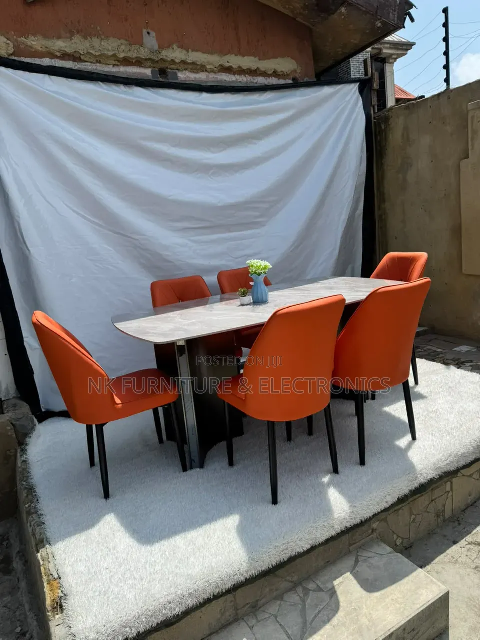 High Quality Marble Top Dining Table by 6seaters