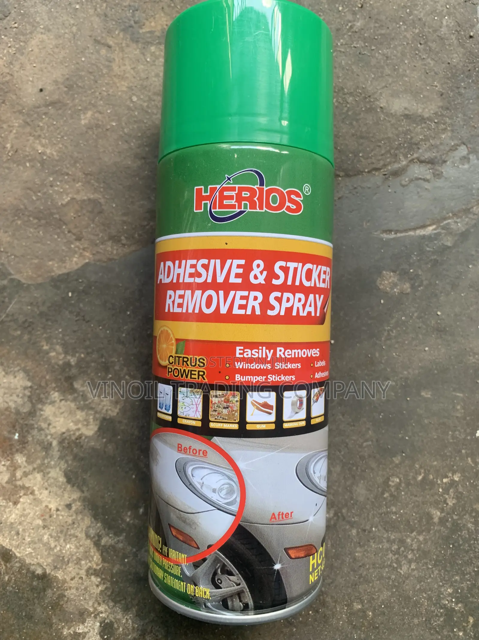 HERIOS Adhesive & Sticker Remover Spray