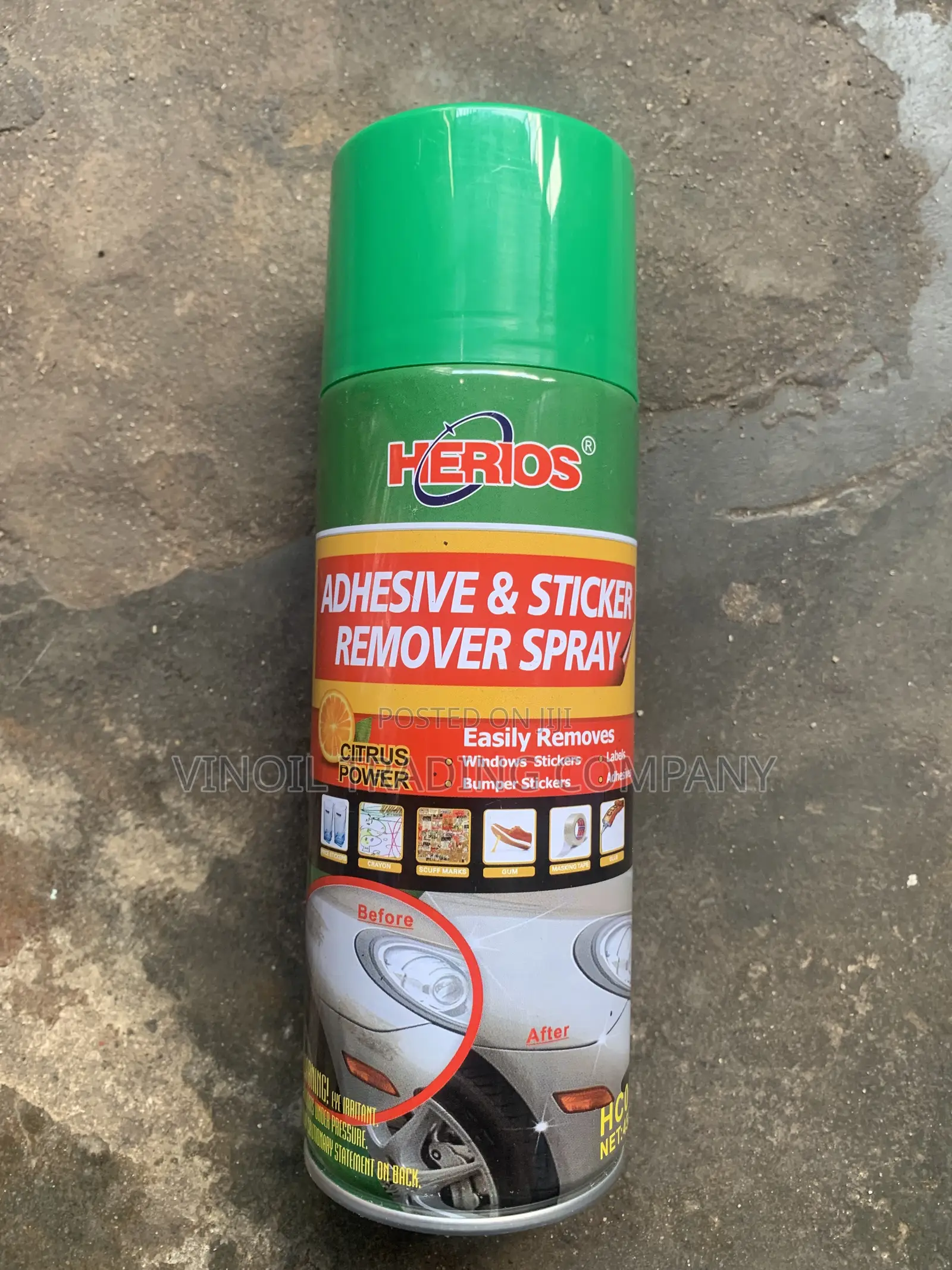 HERIOS Adhesive & Sticker Remover Spray
