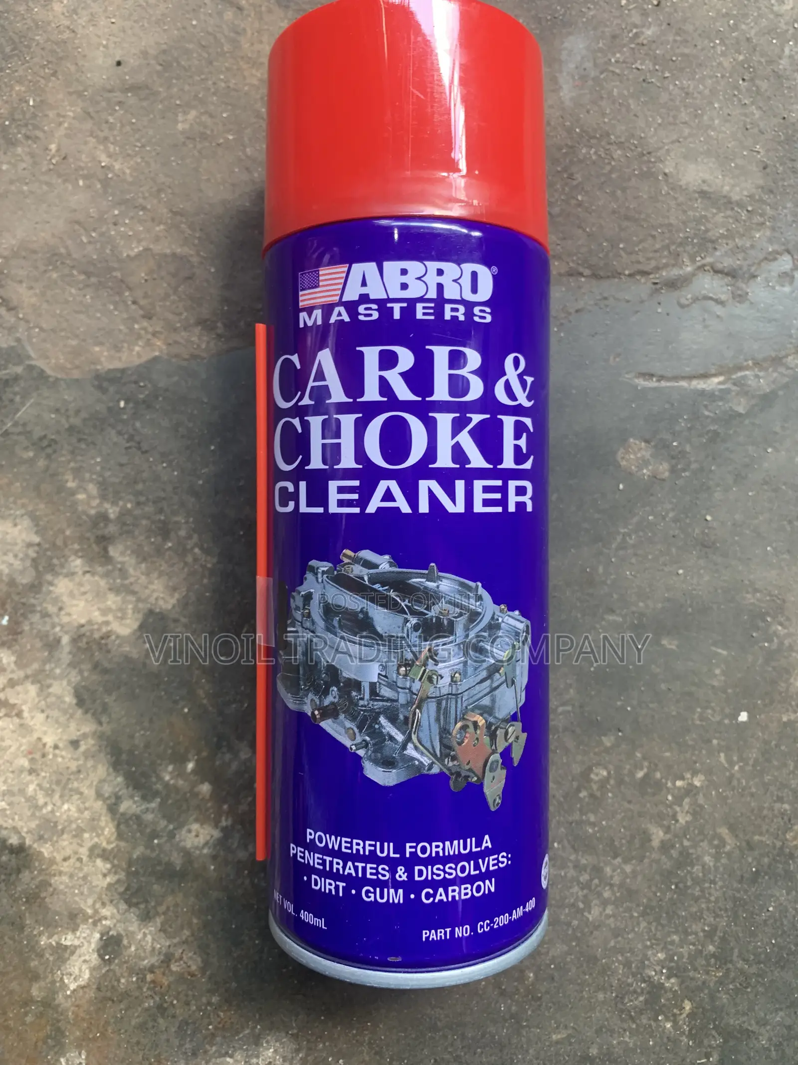 Abro Masters Carb & Choke Cleaner