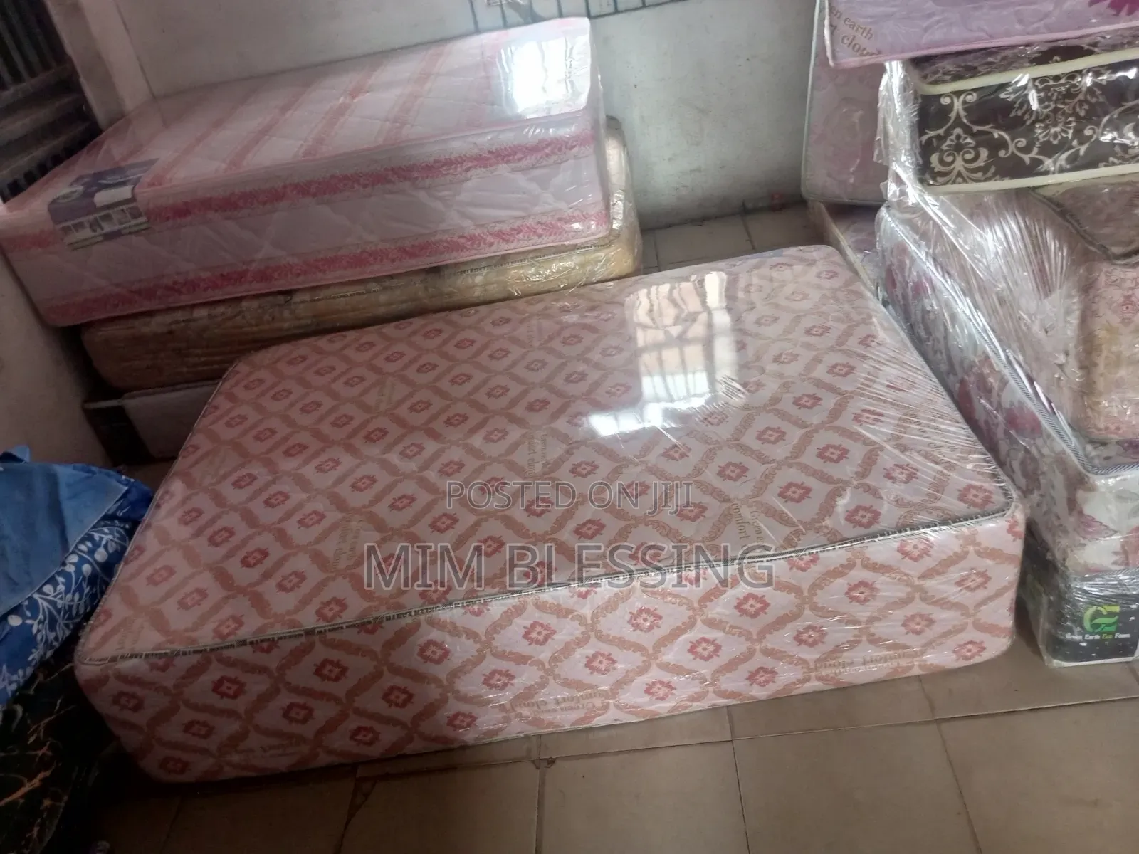 4 and Half by 14 Inches Semi Orthopedic Mattress