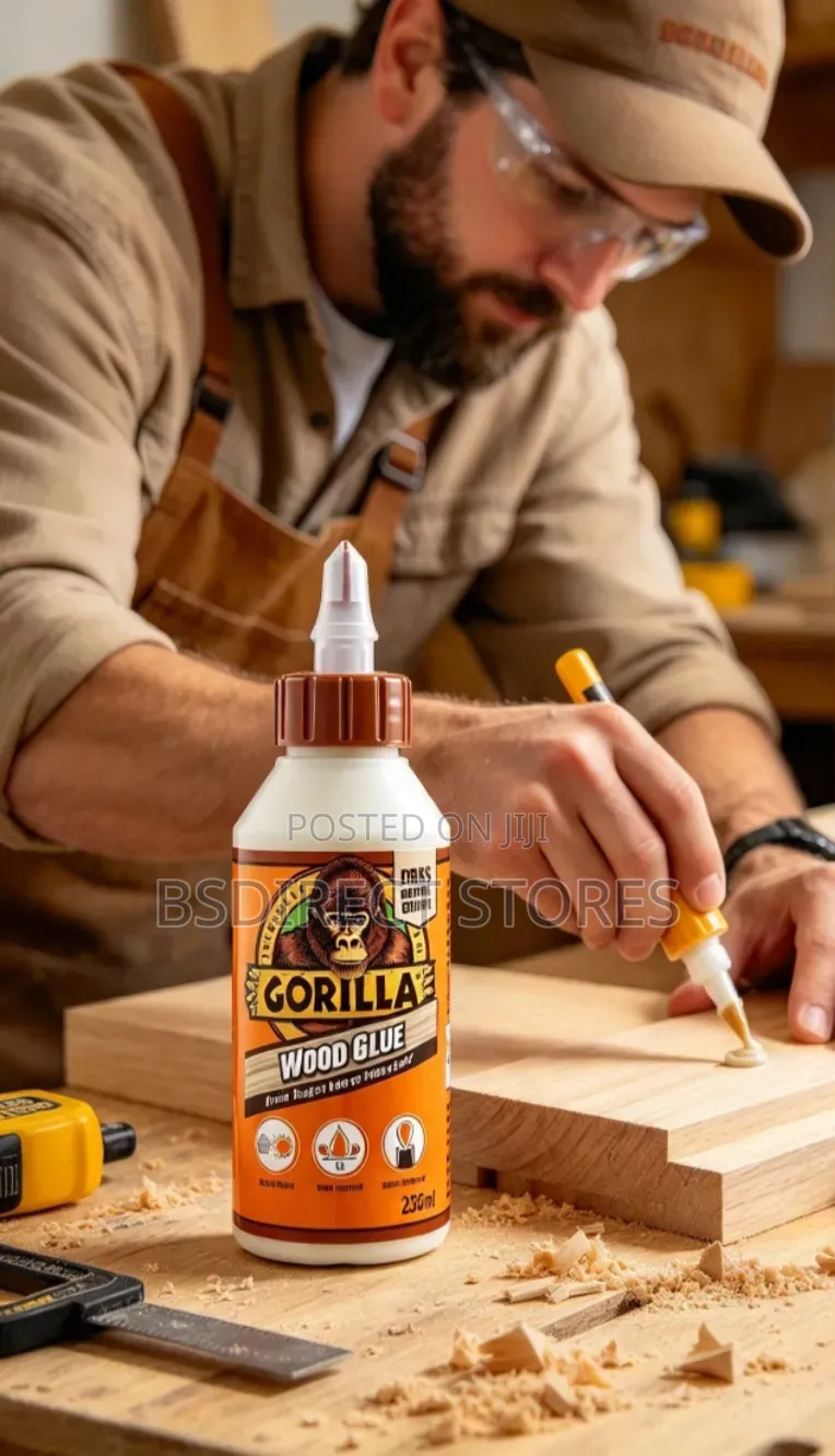 GORILLA WOOD GLUE 236ML Super Tough PVA for Wood (Water Resistant)