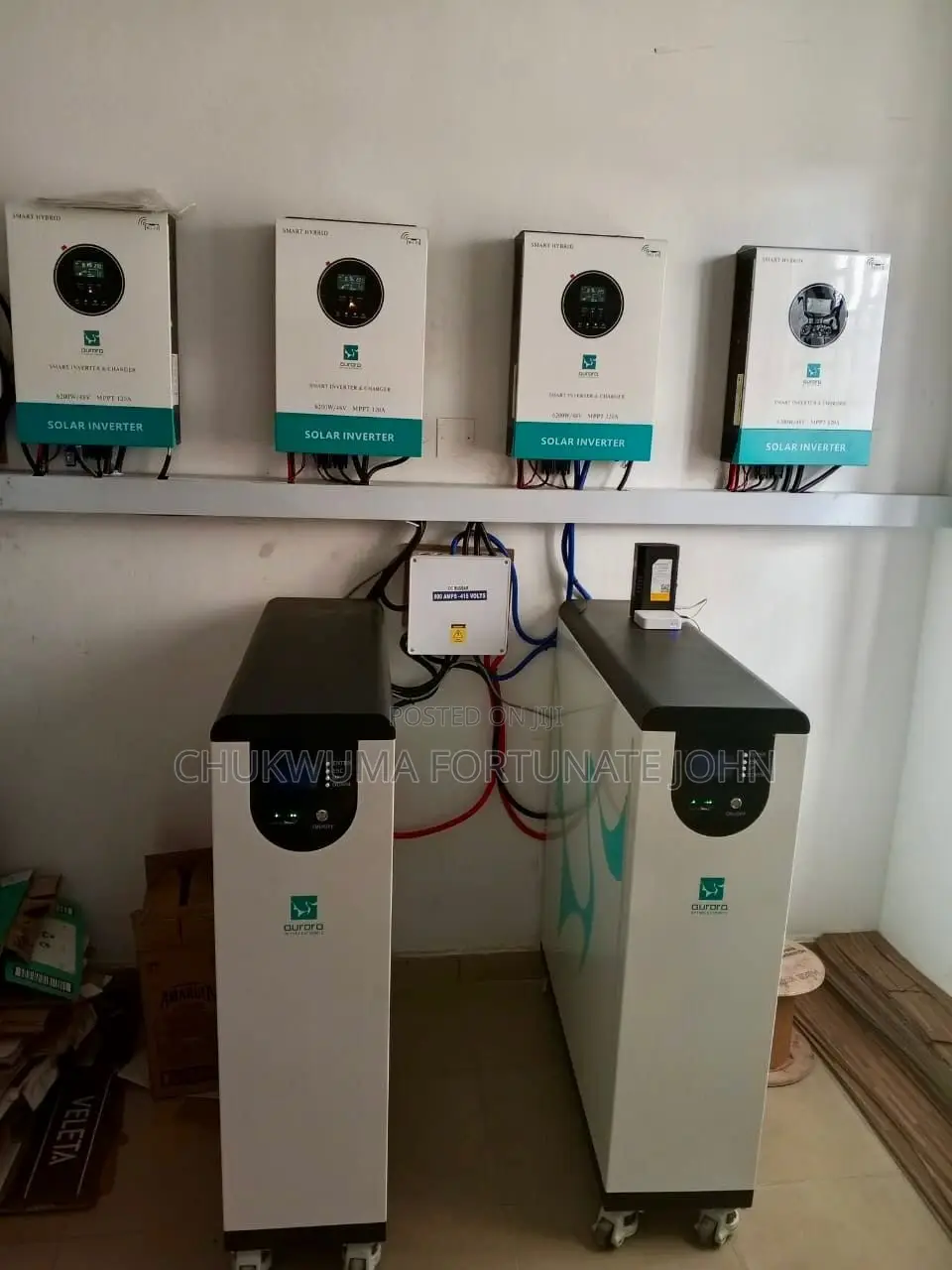 Aurora 30kwh(48 Volts) Lithium Battery