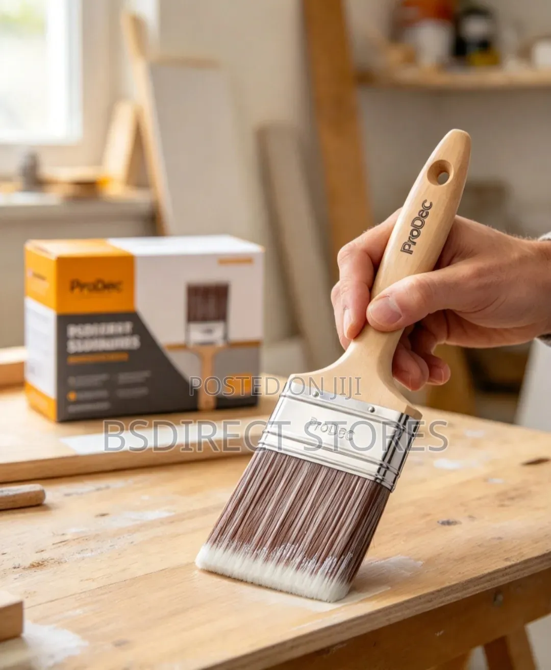 Prodec Premier 3 Inch 75mm Decorators Synthetic Paint Brush