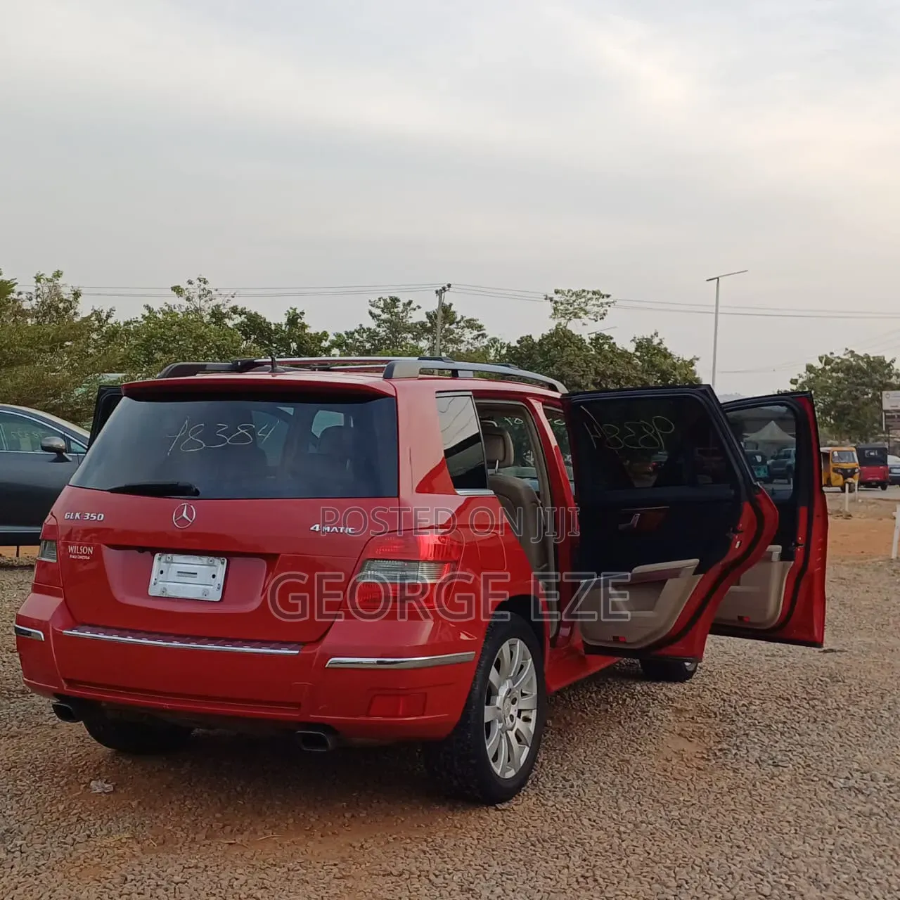Mercedes-Benz GLK-Class 350 4MATIC 2010 Red
