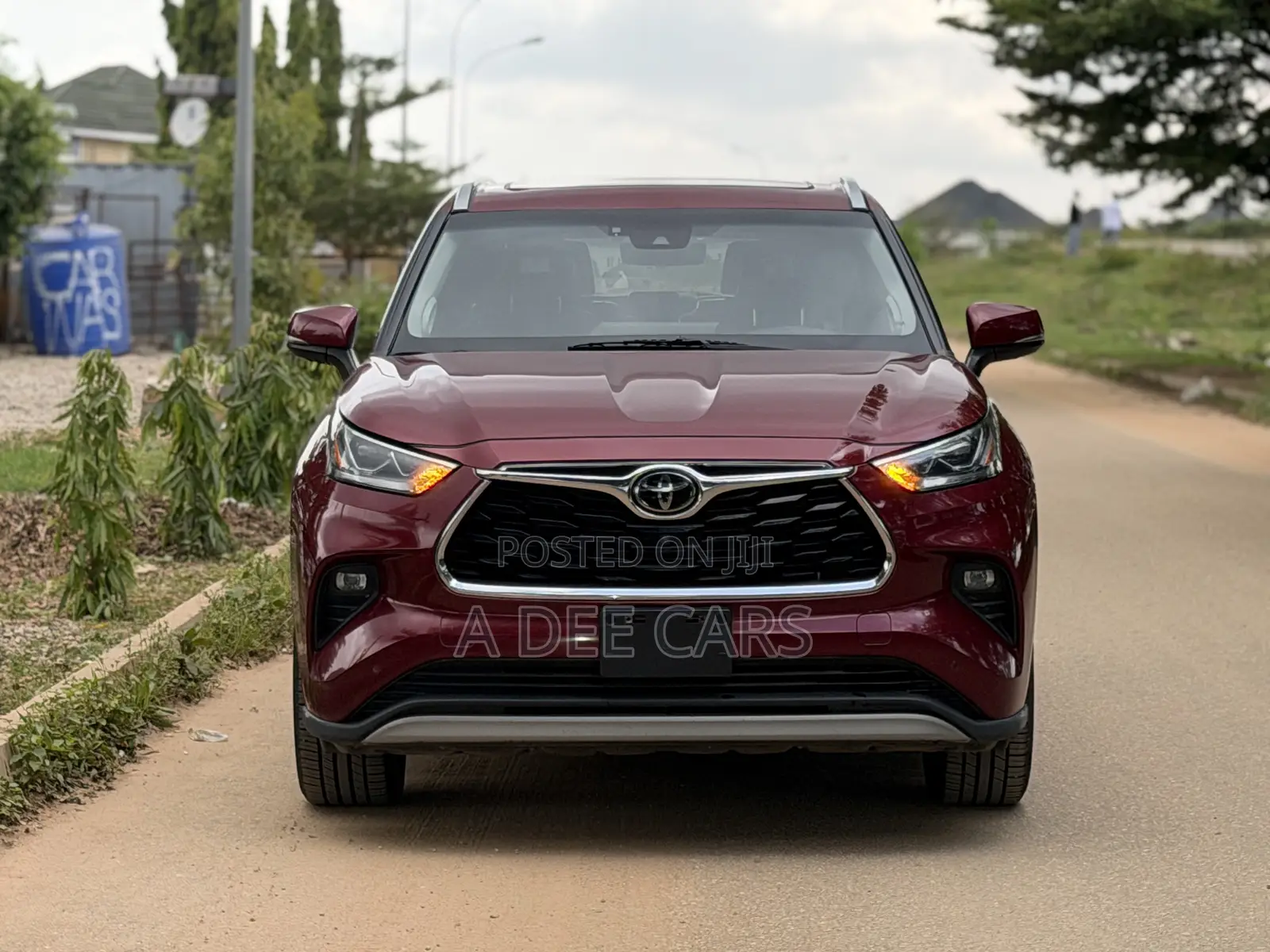 Toyota Highlander Platinum 2021 Maroon