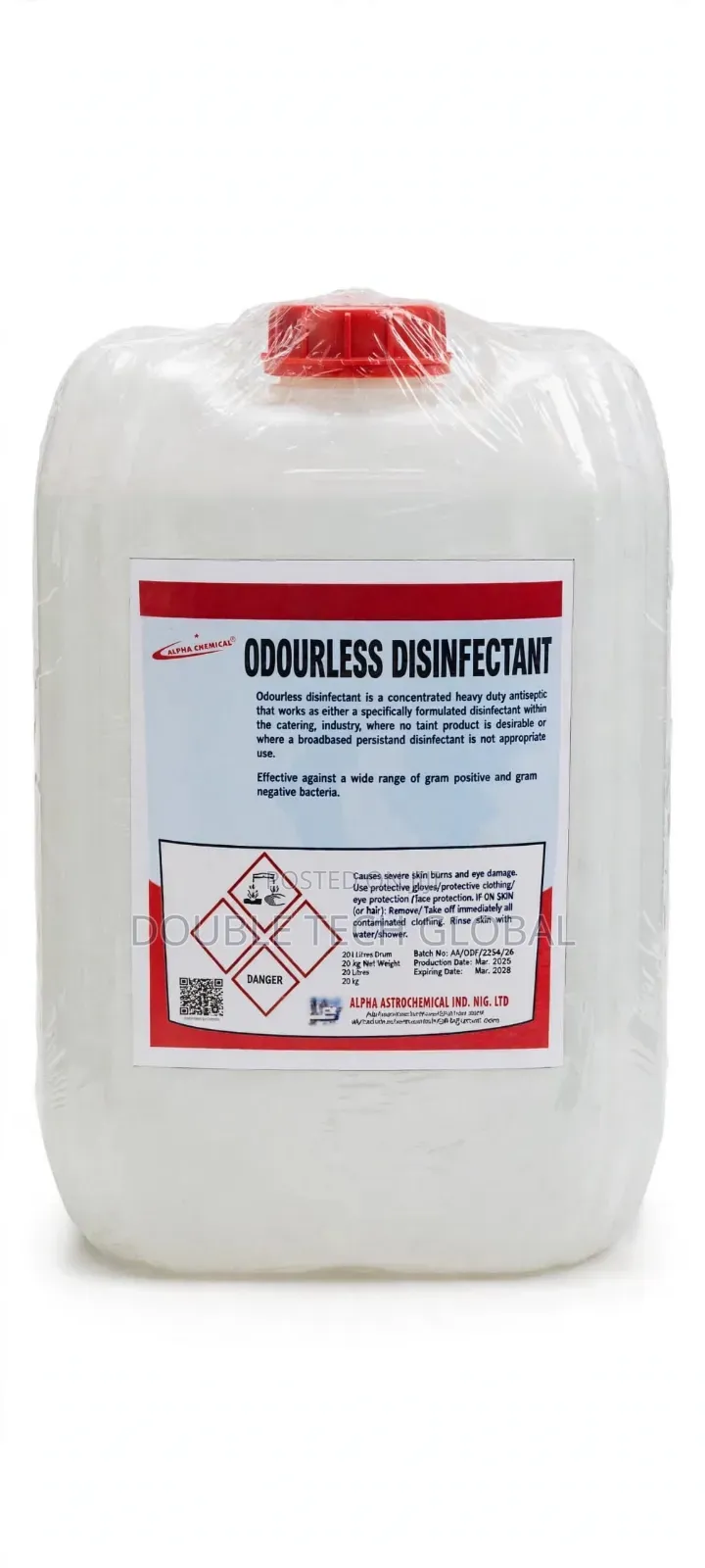 Culmex Odourless Disinfectant 20L X4 - Bulk - 80L Total