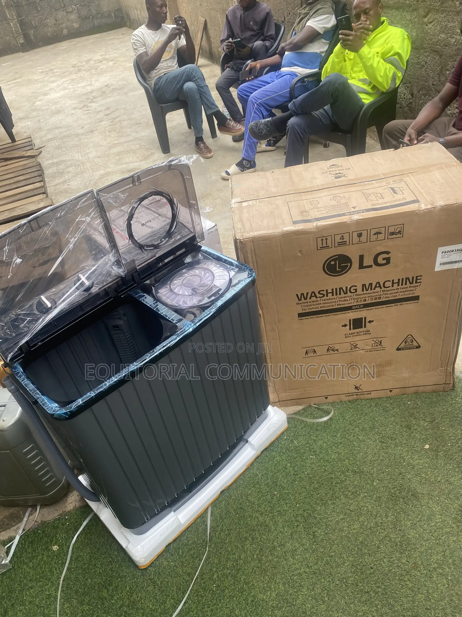 LG P800r3agnc 8/5kg Laundry Machine