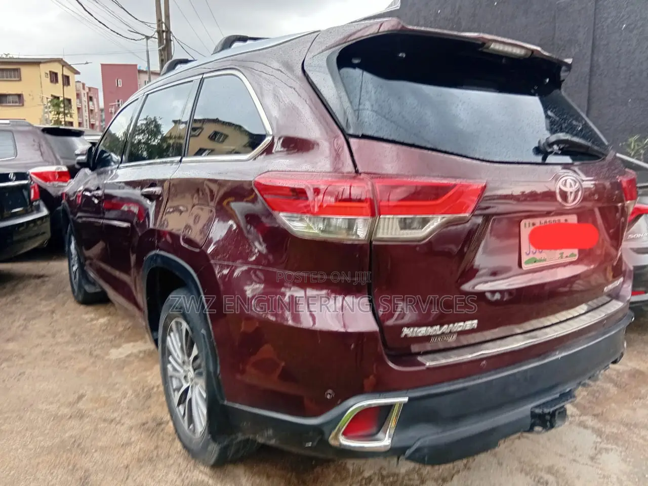 Toyota Highlander 2018 Red