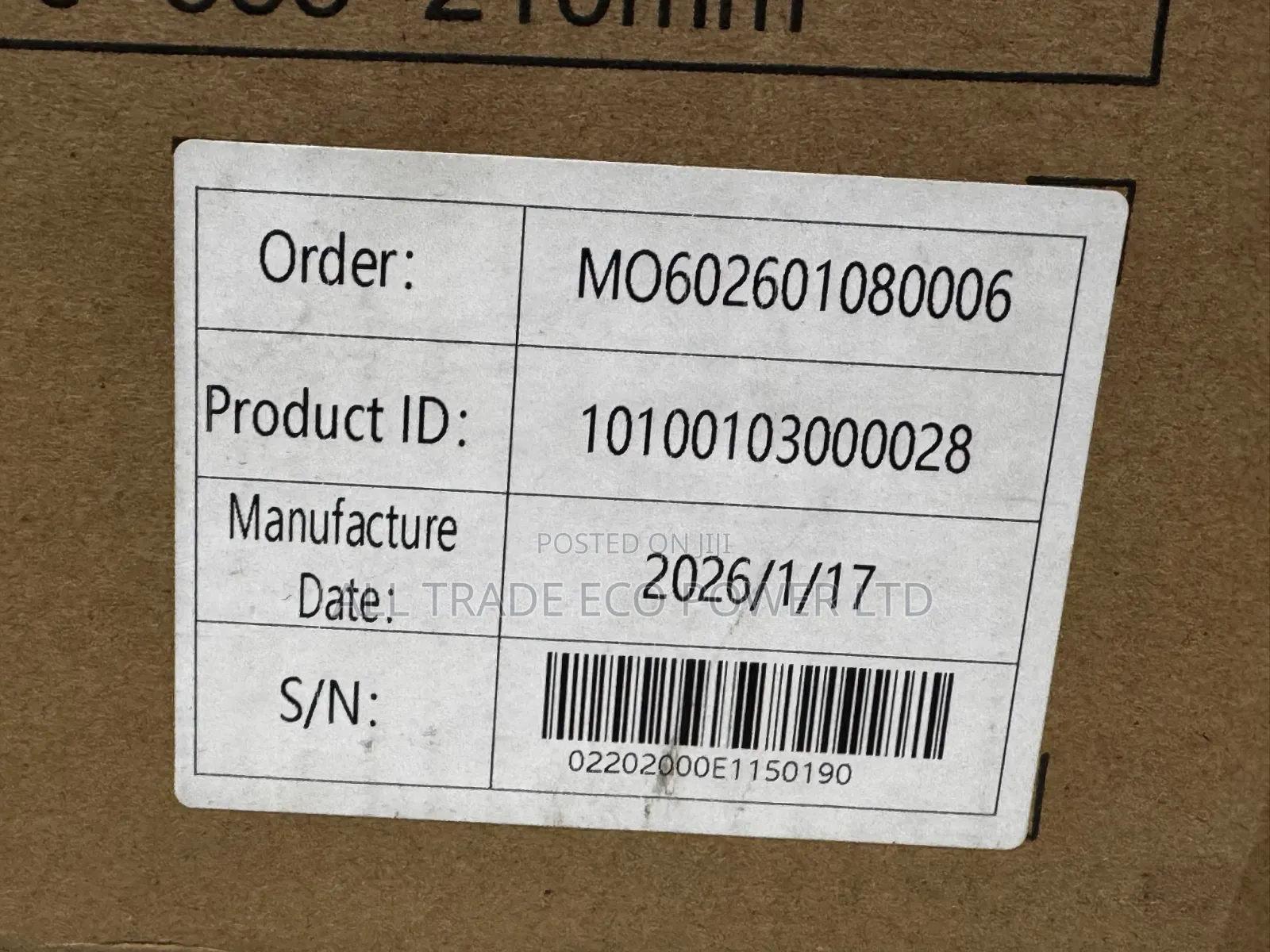 Deye 5kwh Lithium Battery 48v (Stackable)