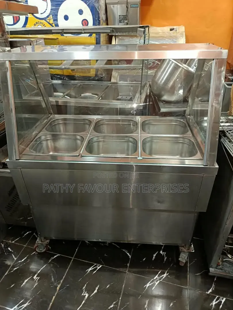 6 Plates Foreign Standing Food Warmer
