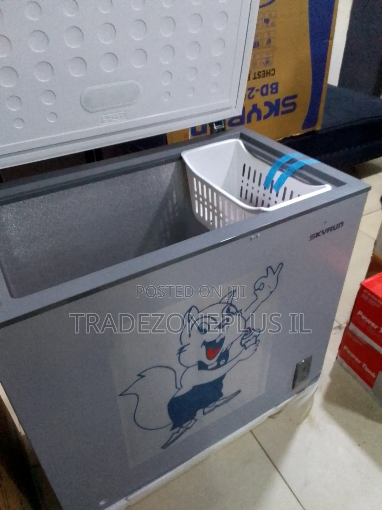 SkyRun Inverter Freezer for Homes & Stores