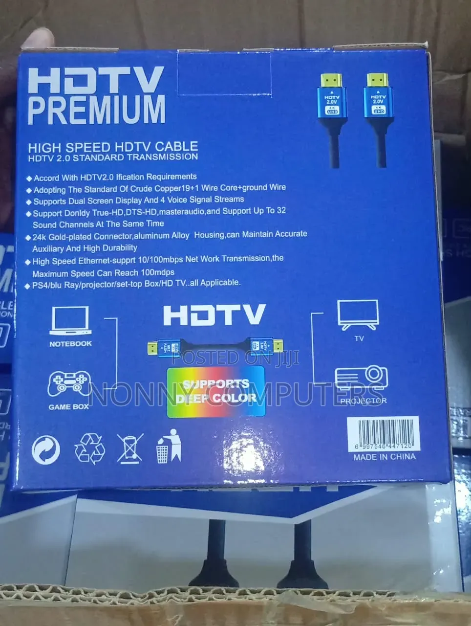 10m HDTV 2.0 4k Ultra Hd High-Speed Hdmi Cable