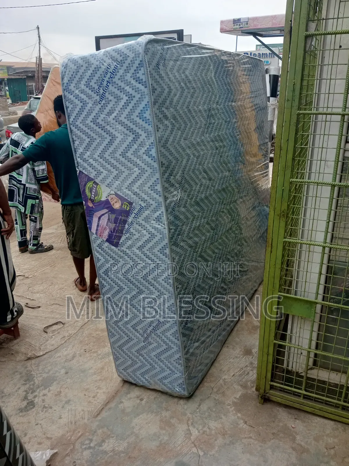 6 by 6 by 18 Inches Semi Orthopedic Mattress
