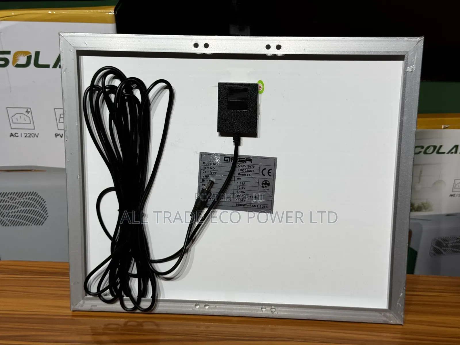 Qasa 10w Solar Panel