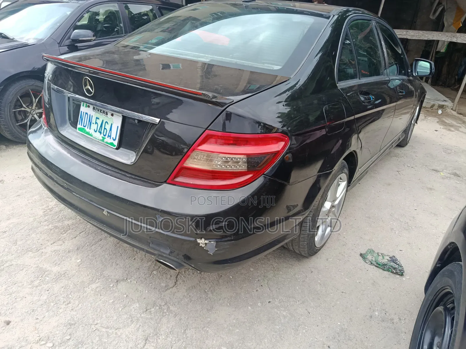 Mercedes-Benz C300 2008 Black