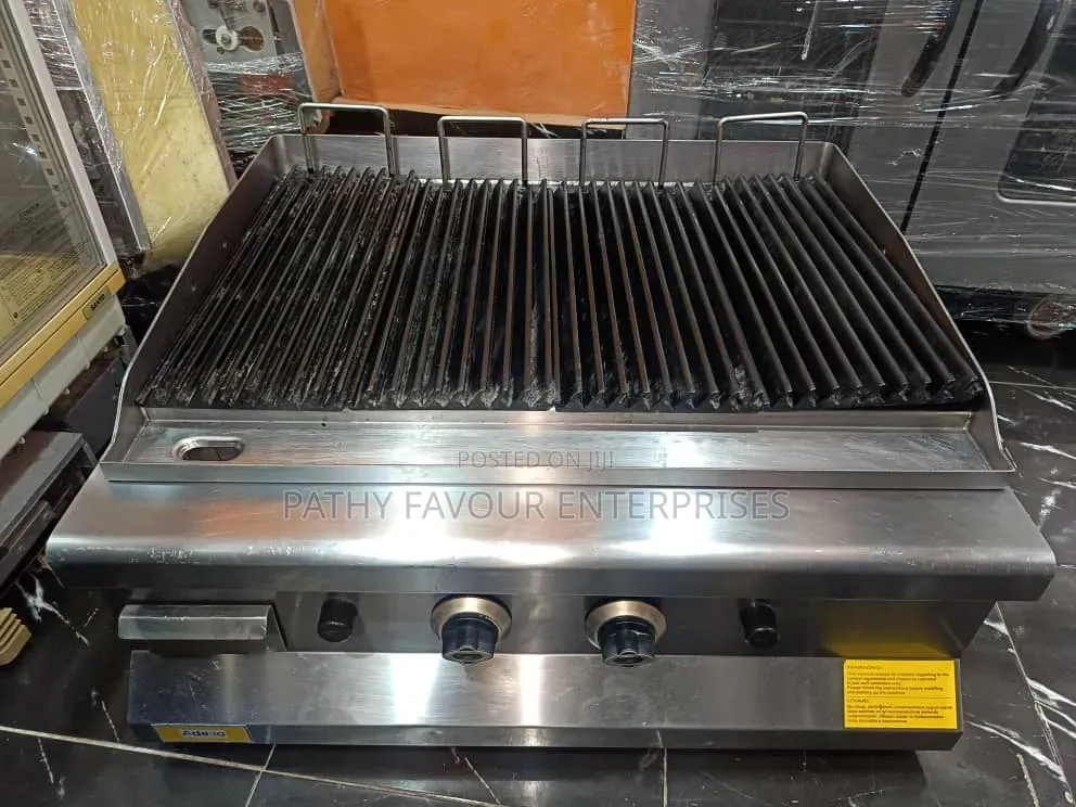 Gas Laval Rock Grill Machine
